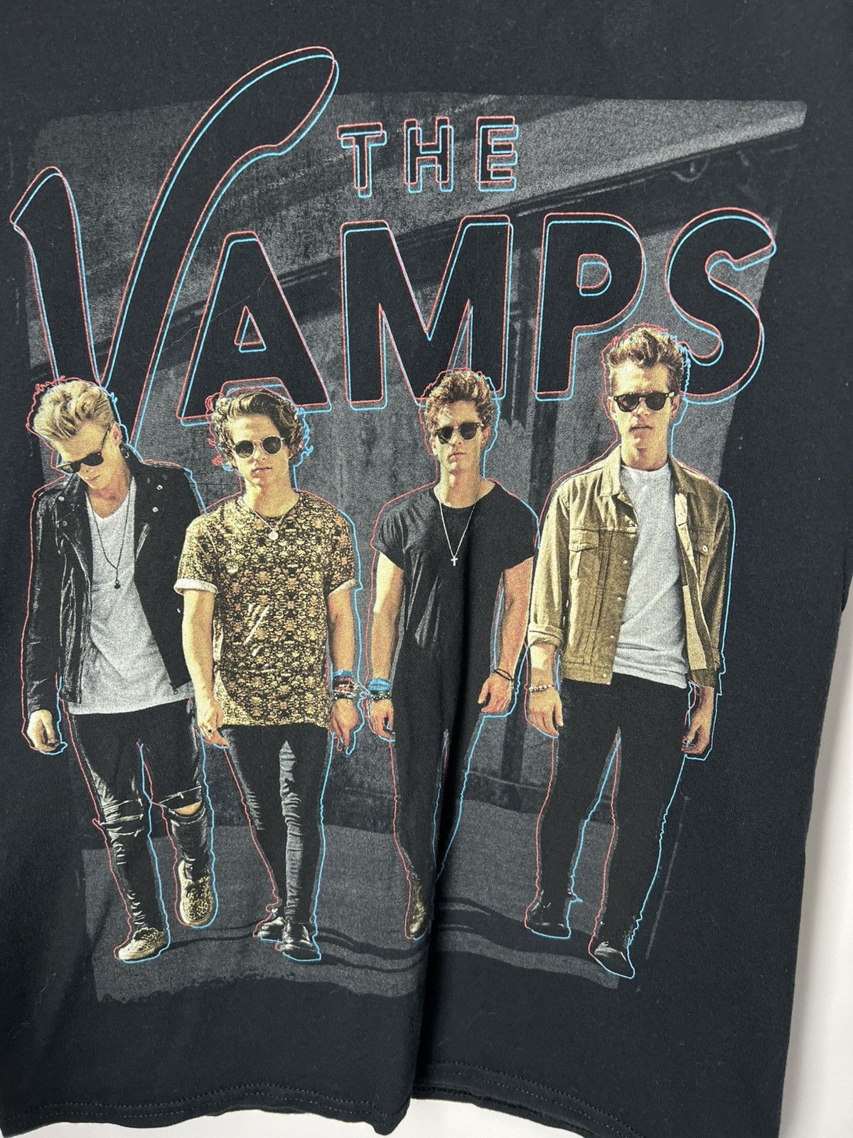 Band Tees Vintage band music y2k The Vamps Tour t-shirt Size US S / EU 44-46 / 1 - 2 Thumbnail