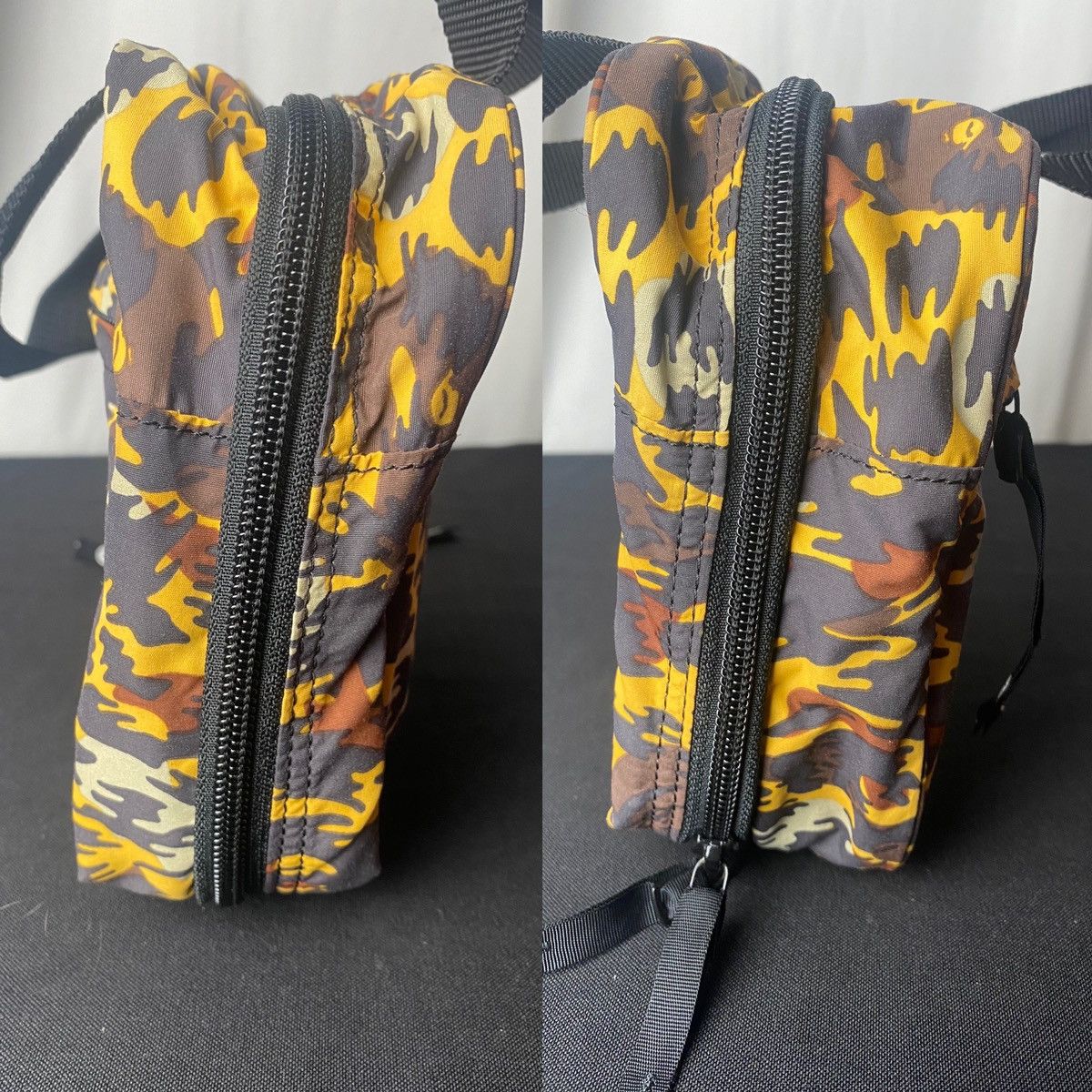 Bape A Bathing Ape (Bape) Orange Animal Print Toiletries Bag Size ONE SIZE - 3 Thumbnail