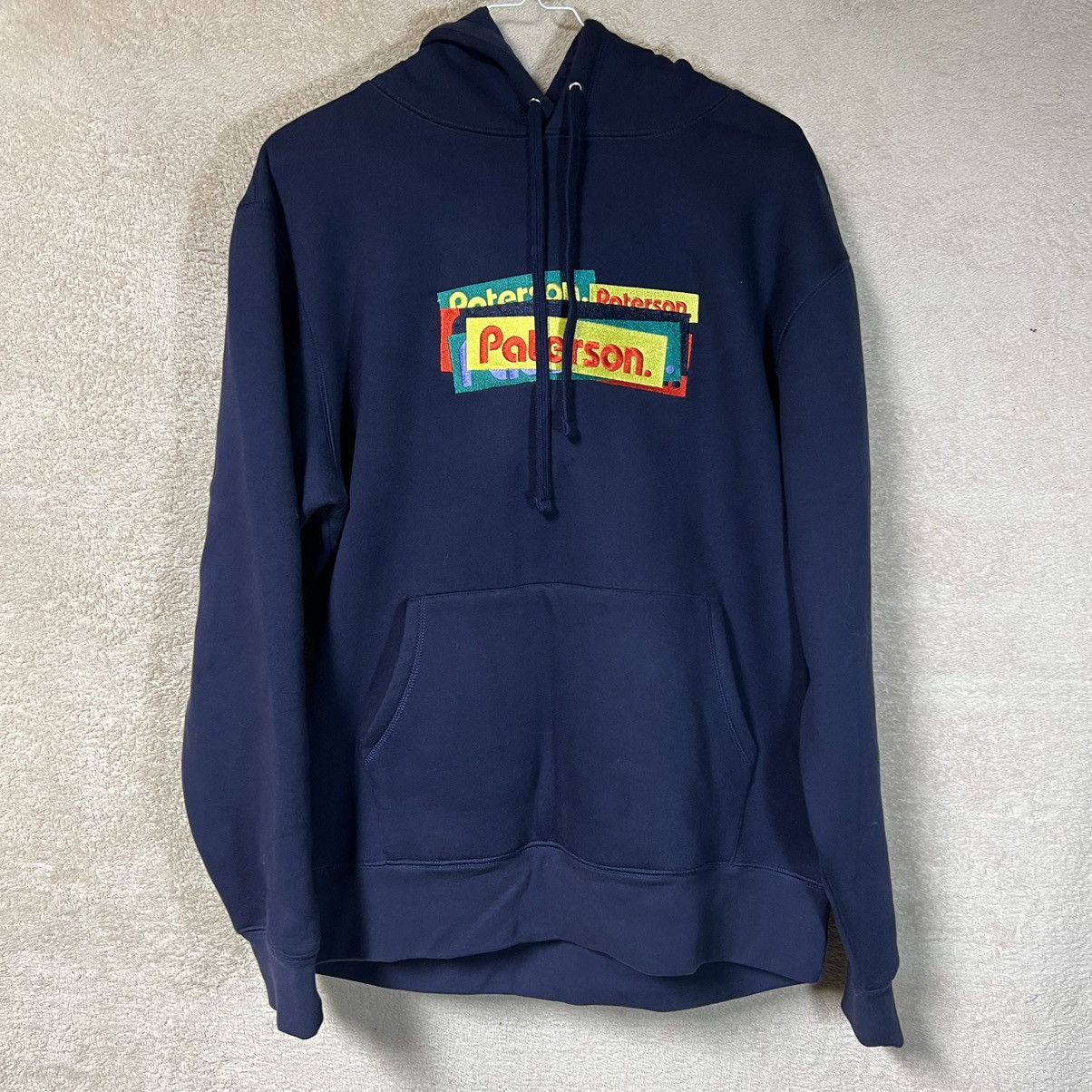Designer × Paterson League Patterson League Made For Play Box Logo Hoodie Medium Blue Size US M / EU 48-50 / 2 - 1 Thumbnail
