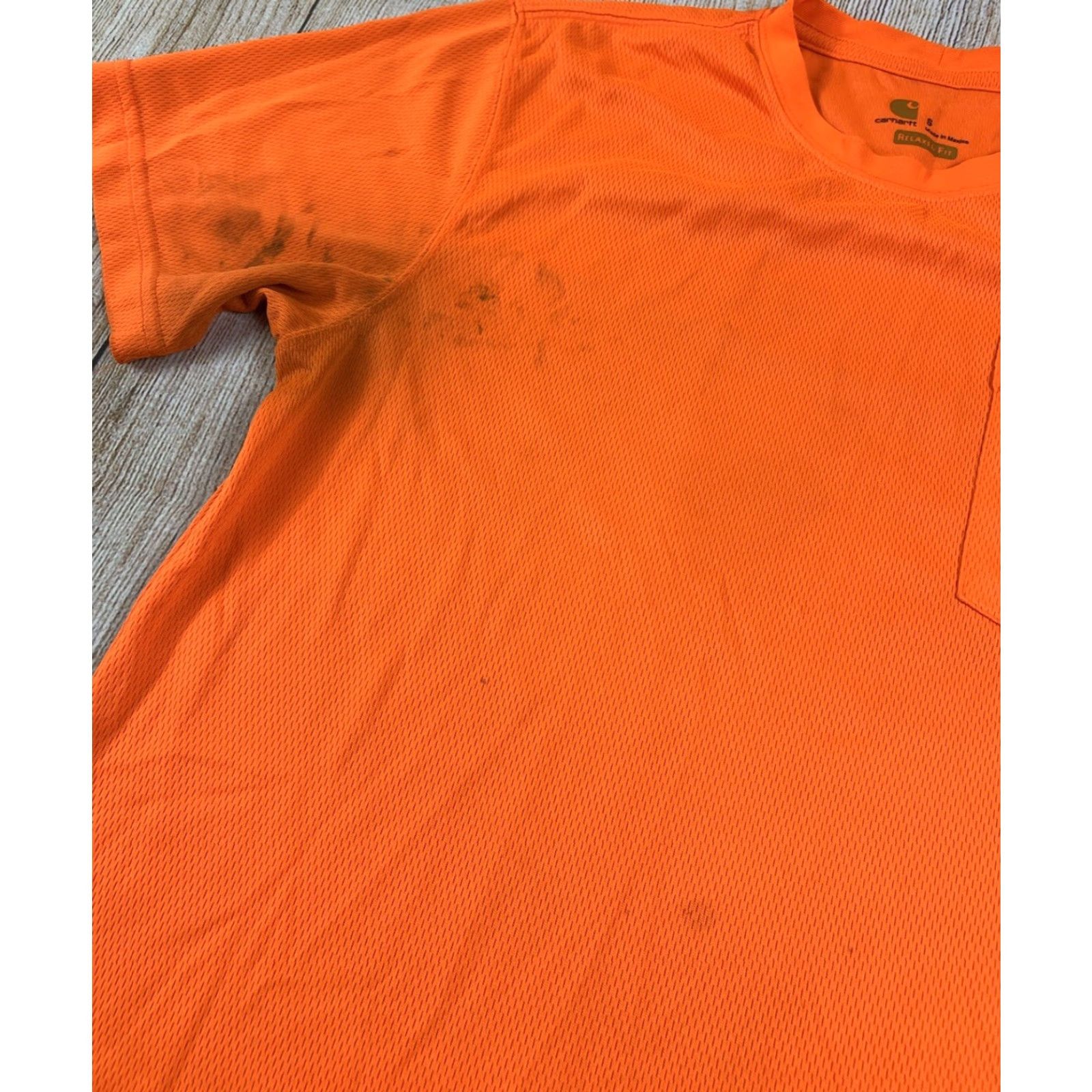 Carhartt Carhartt Shirt Men Orange S High Visibility Relaxed Fit 2 Pack Small Lot Of 2 Size US S / EU 44-46 / 1 - 4 Thumbnail