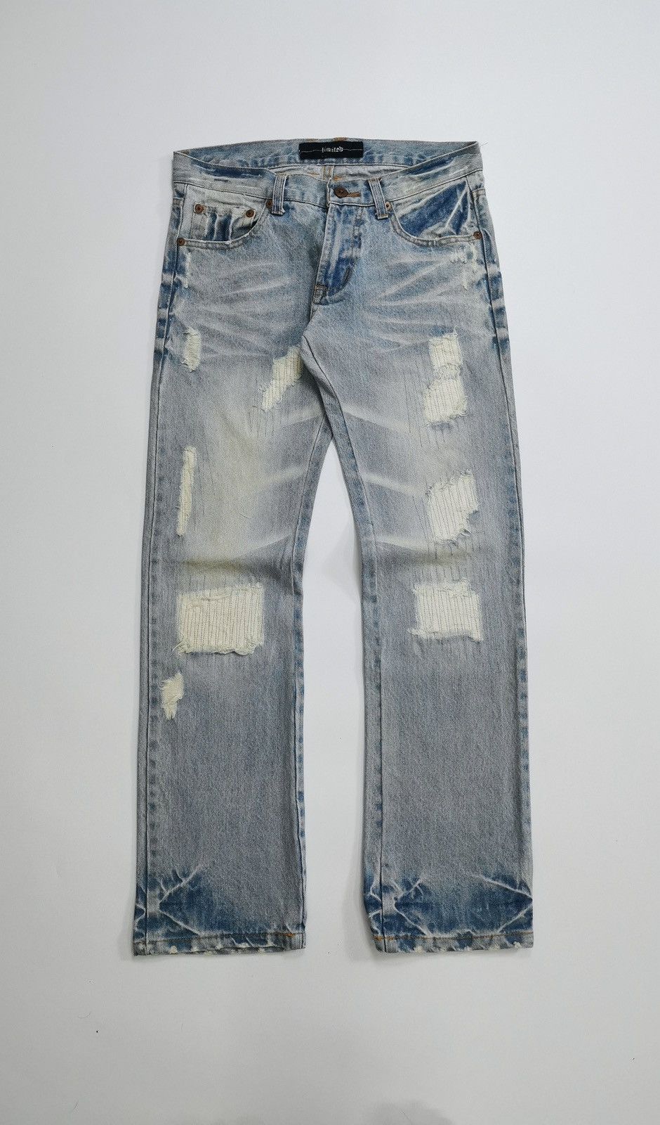 Japanese Brand Limited Japan Boro Denim Jeans Kapital inspire Size US 31 - 1 Thumbnail