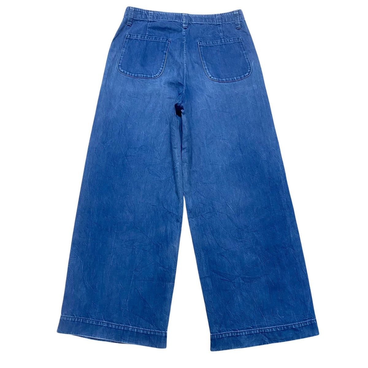 45rpm 45rpm Denim Wide Leg Fatigue Pants Size US 30 / EU 46 - 2 Thumbnail