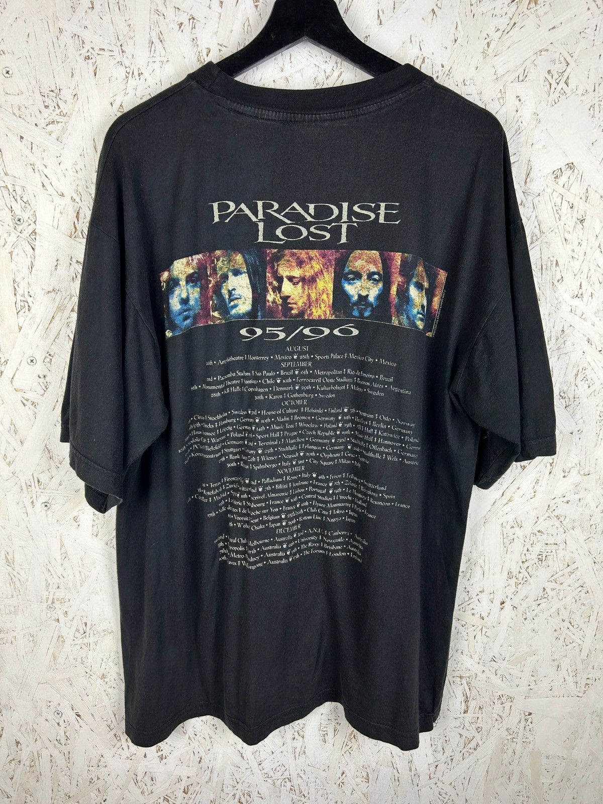 90s Paradise Lost 1995/96 Forever Failure Tour AOP Metal Tee