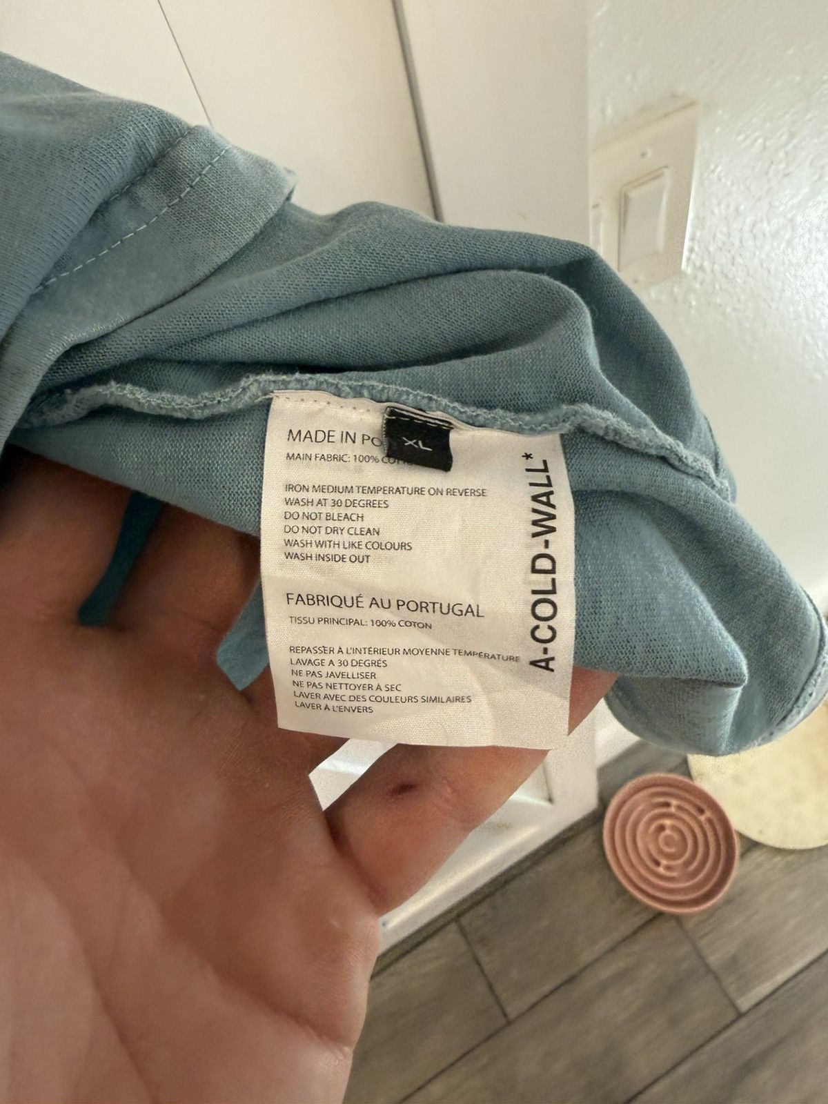 A-COLD-WALL* A COLD WALL BABY BLUE TEE Size US XL / EU 56 / 4 - 5 Thumbnail