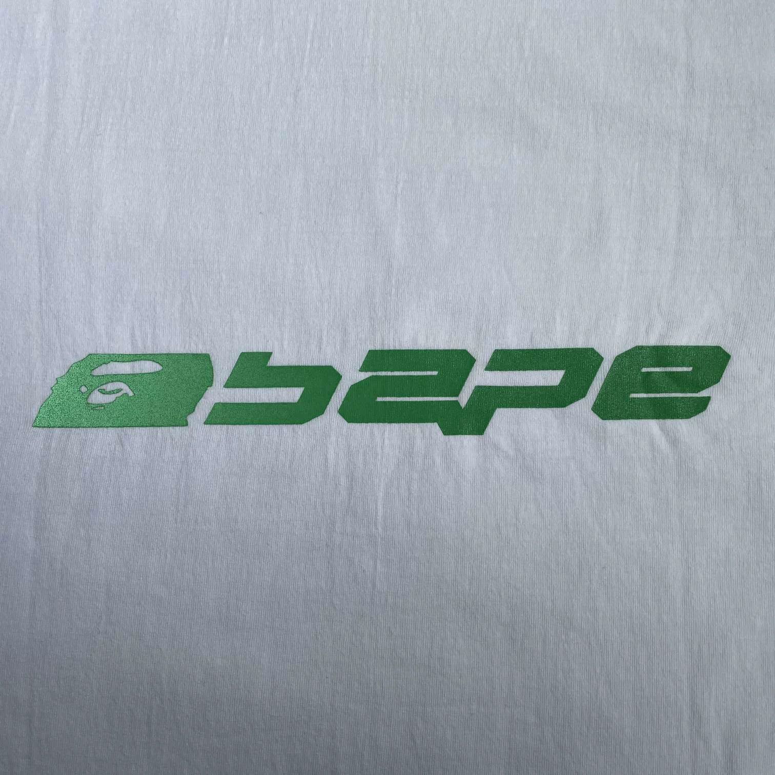 Bape BAPE Logo Print White LS Tee Men's L NWT Size US L / EU 52-54 / 3 - 4 Thumbnail