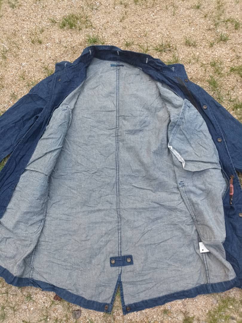 Japanese Brand × Vintage J. JERRY Men Long Denim Jacket Size US M / EU 48-50 / 2 - 10 Thumbnail