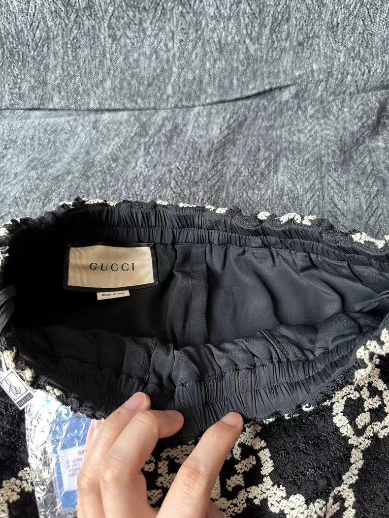 Gucci Gucci Full-print tweed shorts Size US 40 / EU 56 - 4 Thumbnail
