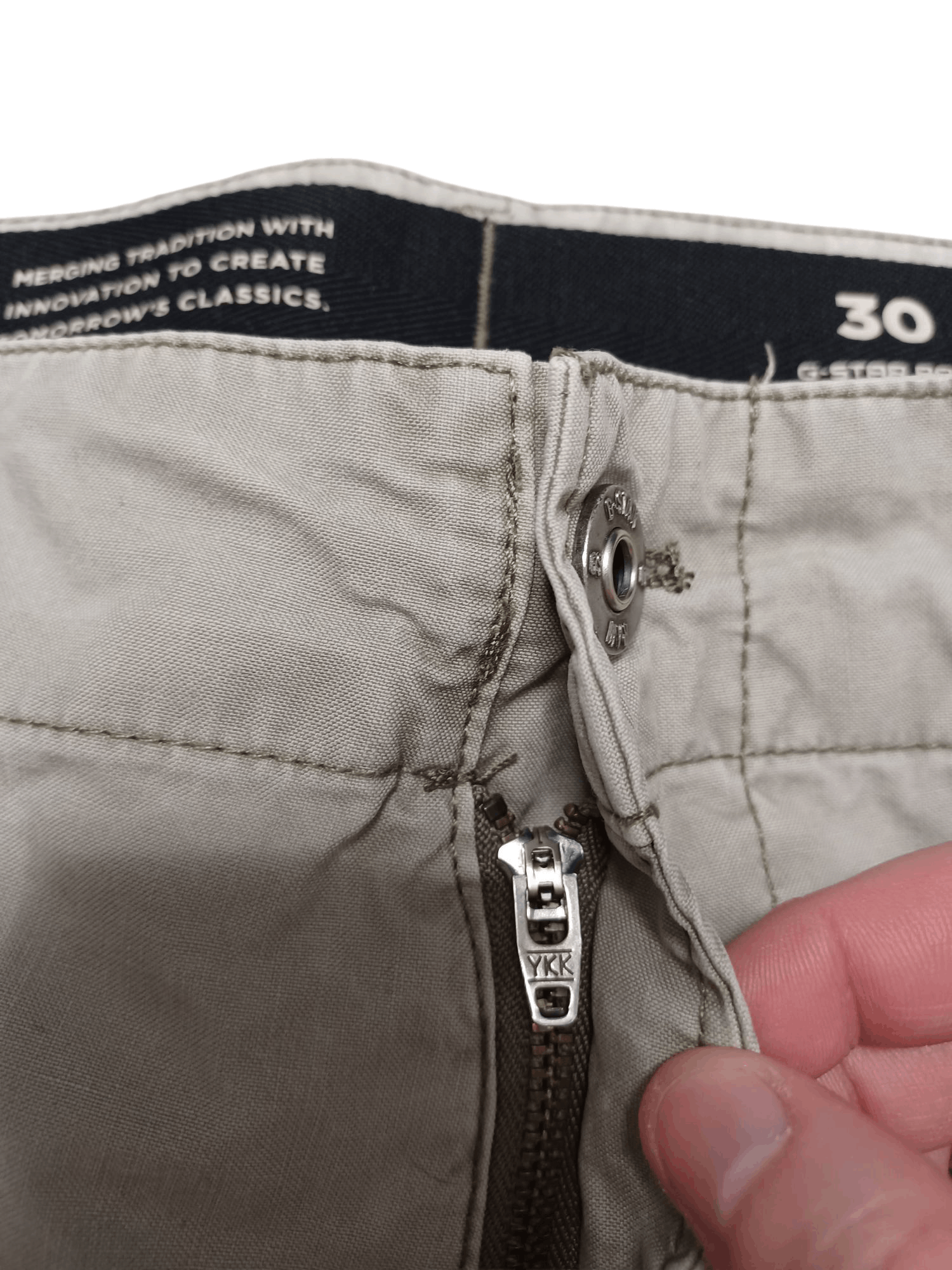 G-Star G STAR RAW MILITARY KHAKI CARGO MULTIPOCKET JAPANESE SHORTS Size US 30 / EU 46 - 4 Thumbnail