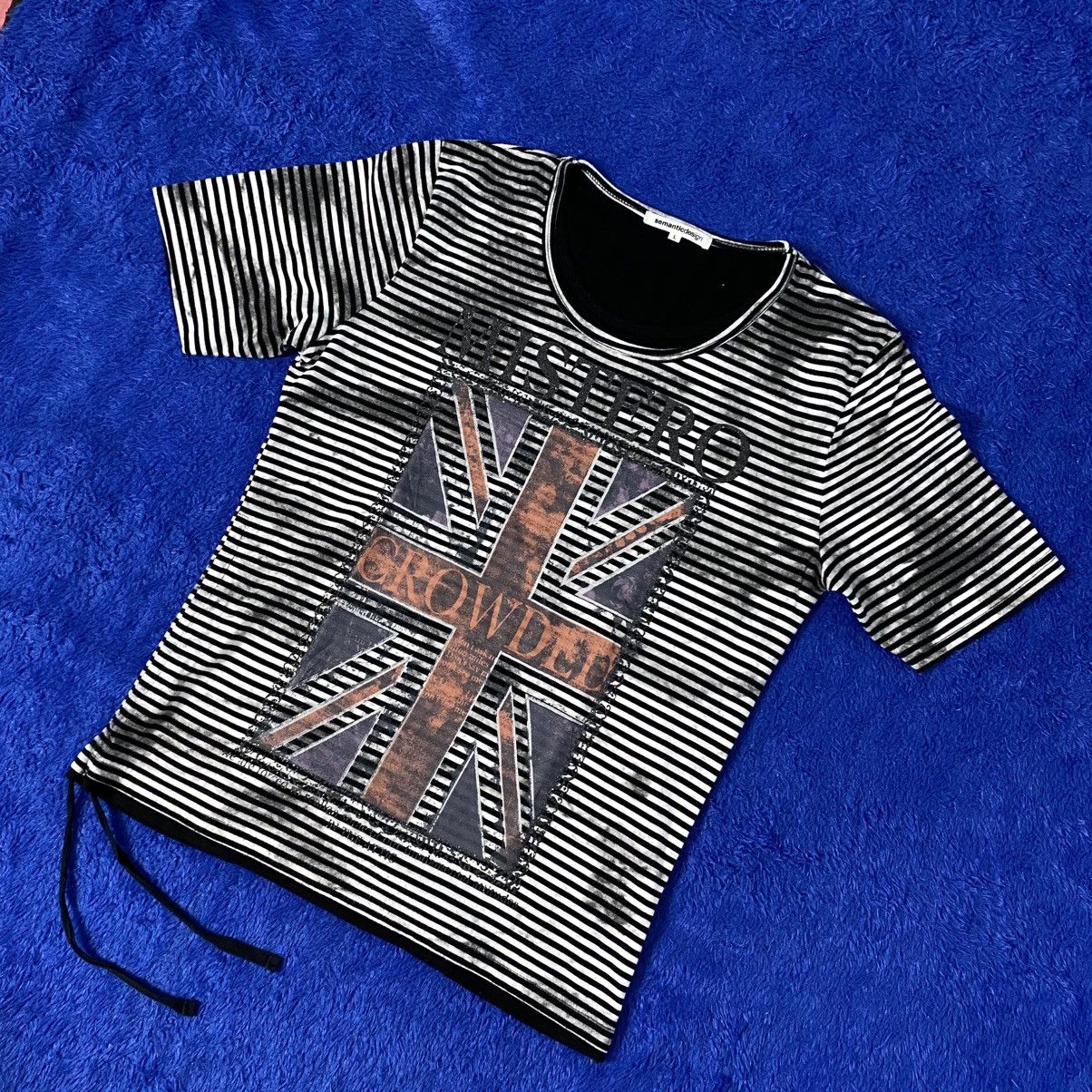 Japanese Brand Semantic design union jack t-shirt Size US M / EU 48-50 / 2 - 2 Thumbnail