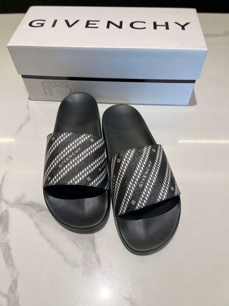 Givenchy Givenchy Men's slippers with letter logo, sizes 40, 41, 43 Size US 8 / EU 41 - 1 Thumbnail