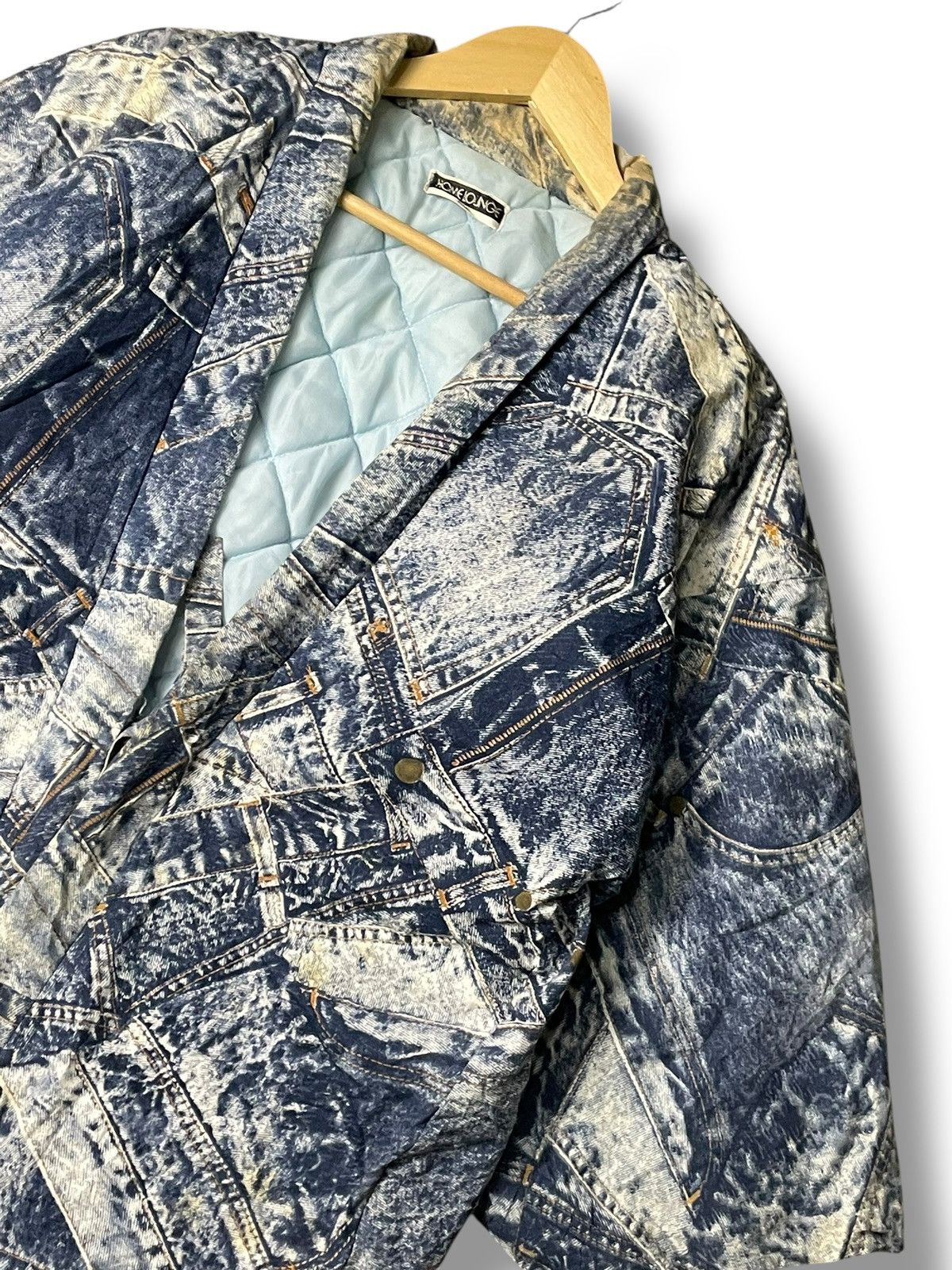 Japanese Brand × Vintage Vintage HOME LOUNGE Backprint Kimono (77) Size US S / EU 44-46 / 1 - 3 Thumbnail