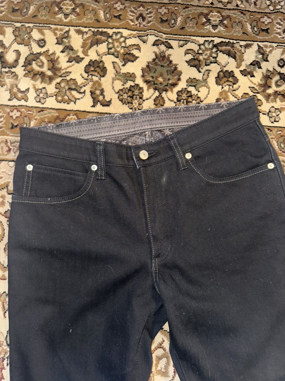 Edwin Edwin Wild Fire Denim Size 31 Fleece Lined Aztec Print Size US 31 - 5 Thumbnail