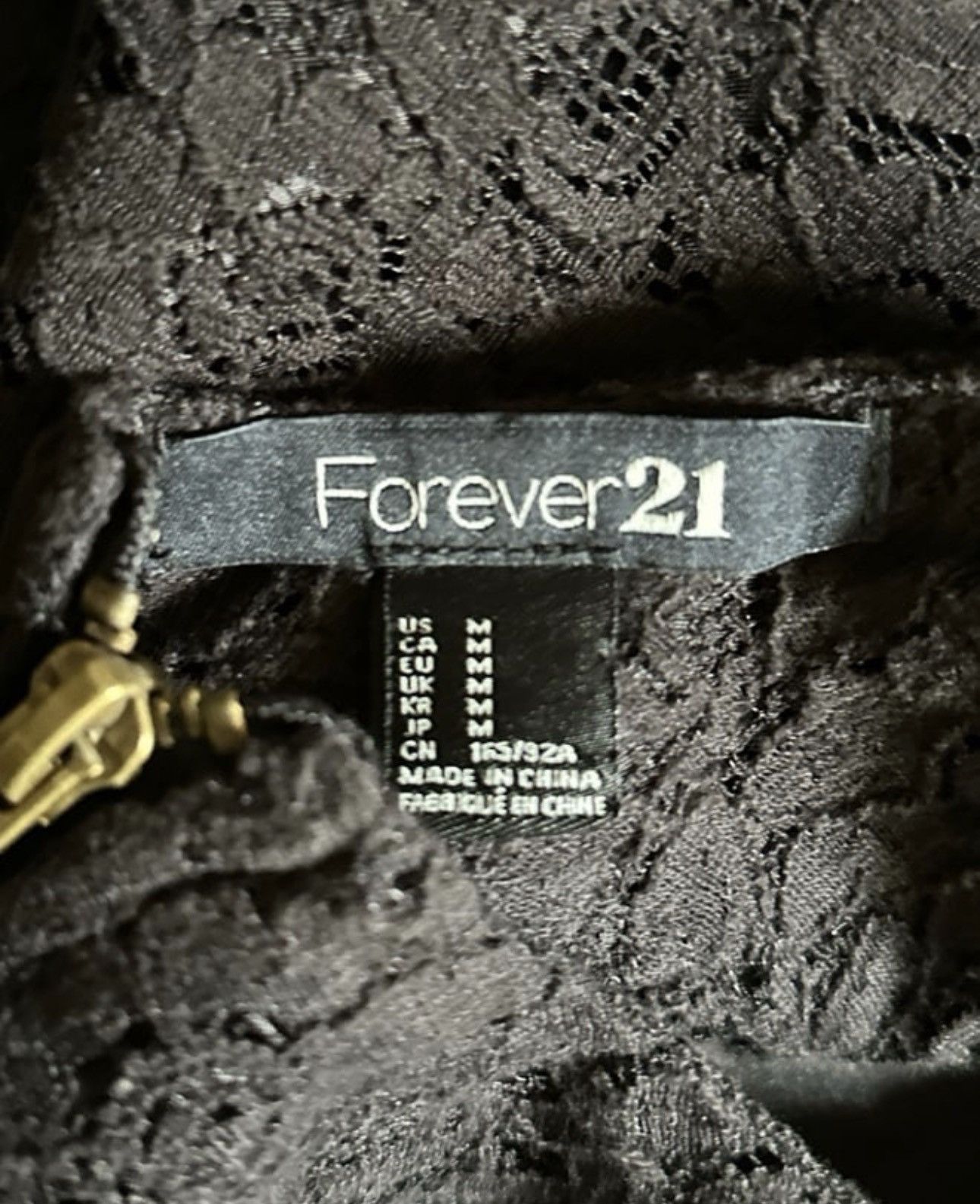Forever 21 Forever 21 Womens Black Dress Size M / US 6-8 / IT 42-44 - 2 Thumbnail