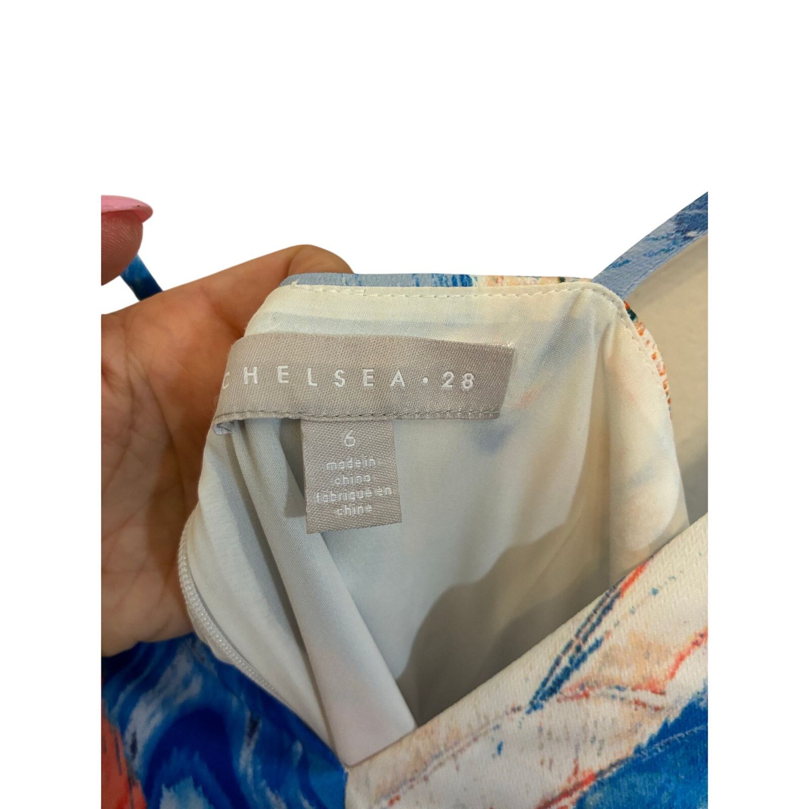 Other CHELSEA28 Wrap Nautical Event Wedding 6 Art Deco Watercolor Size M / US 6-8 / IT 42-44 - 4 Thumbnail