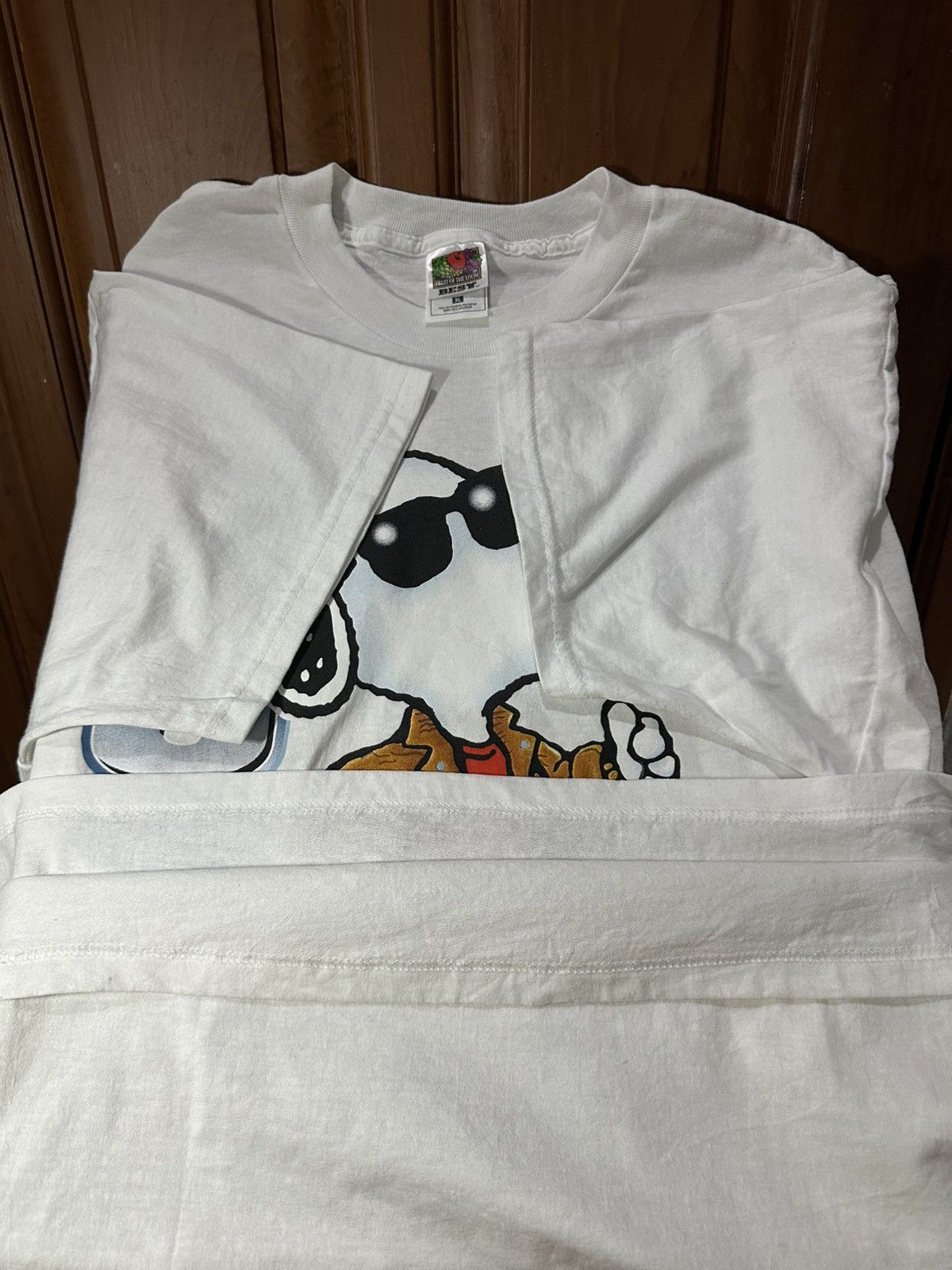 Cartoon Network Vintage 90s Peanuts Snoopy Joe Cool Size US XL / EU 56 / 4 - 5 Thumbnail