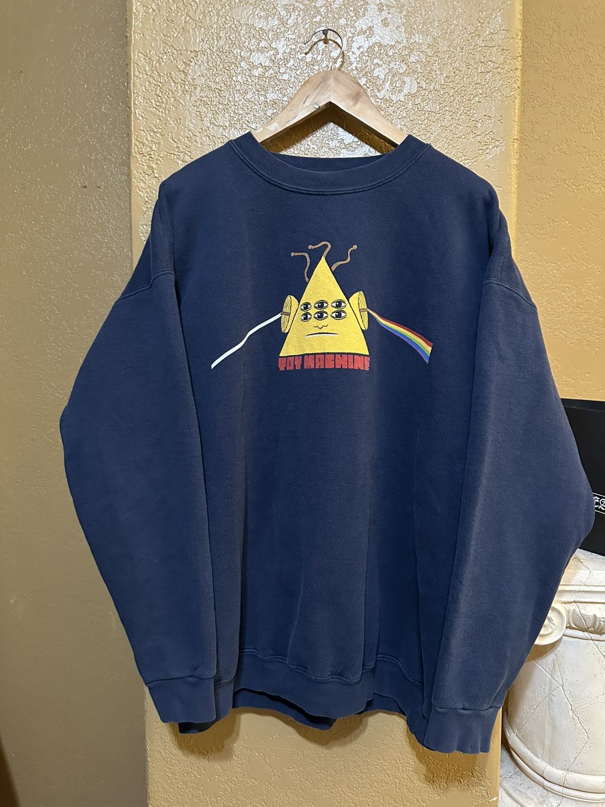 Toy Machine RARE Toy Machine Dark Side Pink Floyd skate sweatshirt y2k Size US XL / EU 56 / 4 - 1 Thumbnail