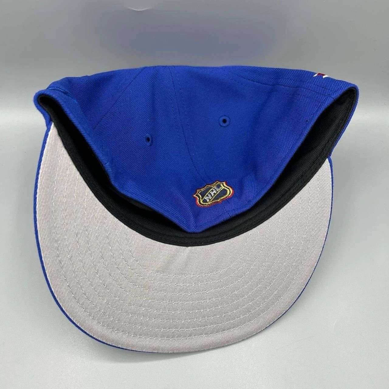 New Era New York Rangers Hat Men 7 1/4 Blue NHL Fitted Cap Hatclub Size ONE SIZE - 9 Thumbnail