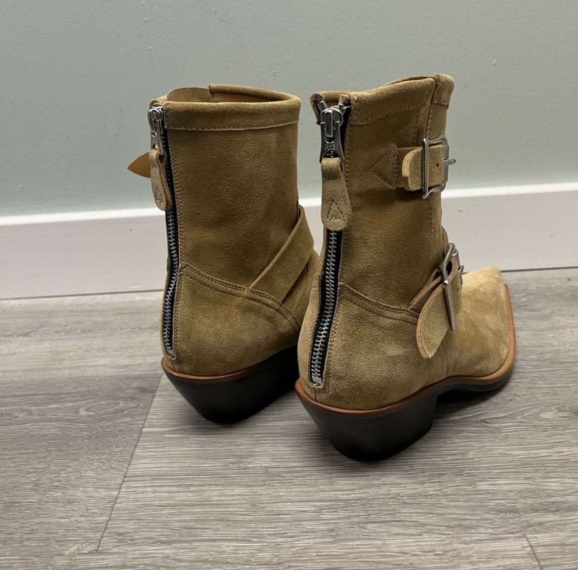 R13 Cowboy buckle boot. 36 Size US 6 / IT 36 - 4 Thumbnail