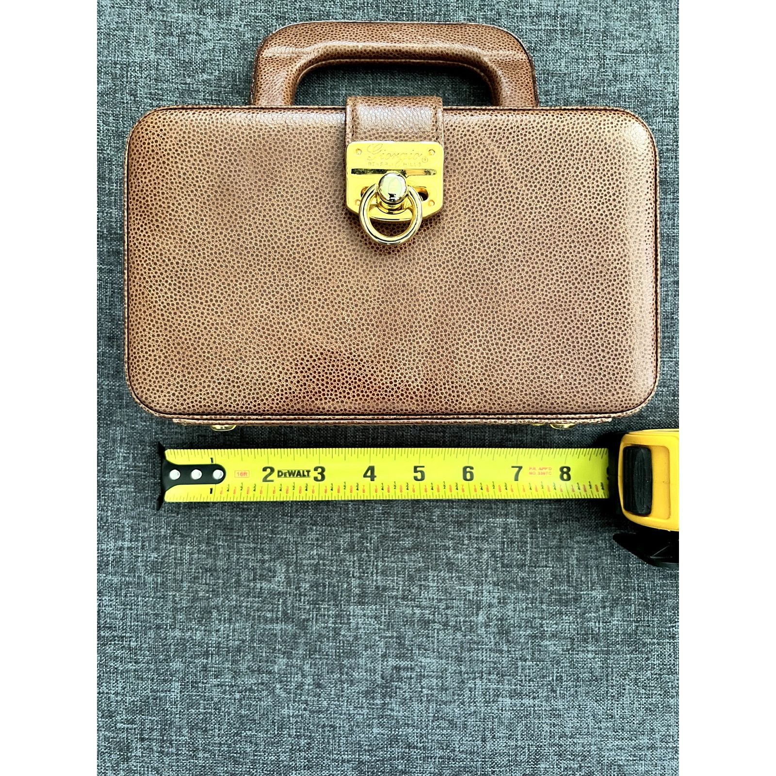 Other Giorgio Beverly Hills Pebbled Leather Clutch with Key Ring Size ONE SIZE - 3 Thumbnail