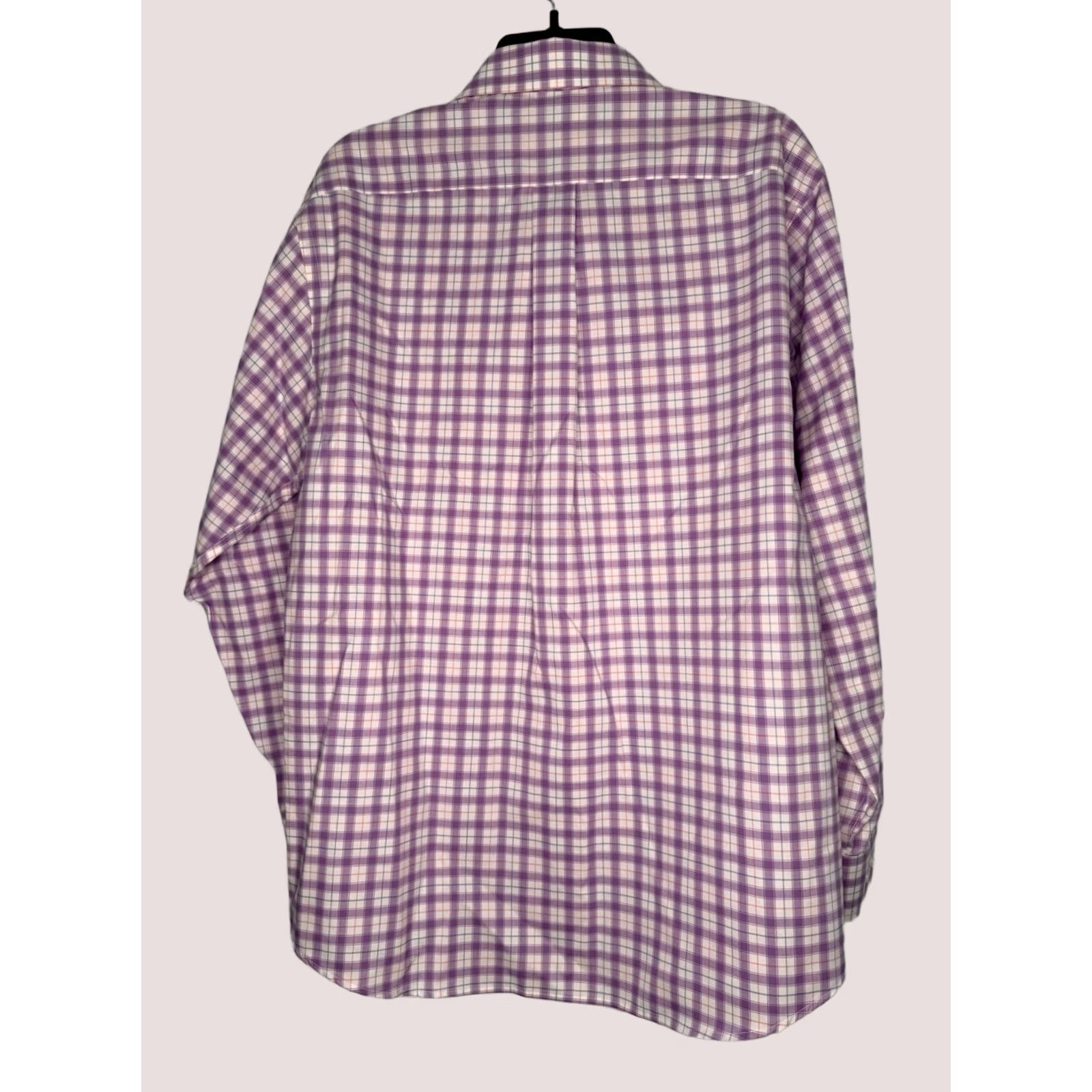 Jos. A. Bank Jos. A. Bank Traveler's Collection Shirt Multicolor Check Long Sleeve Men Medium Size US M / EU 48-50 / 2 - 1 Thumbnail