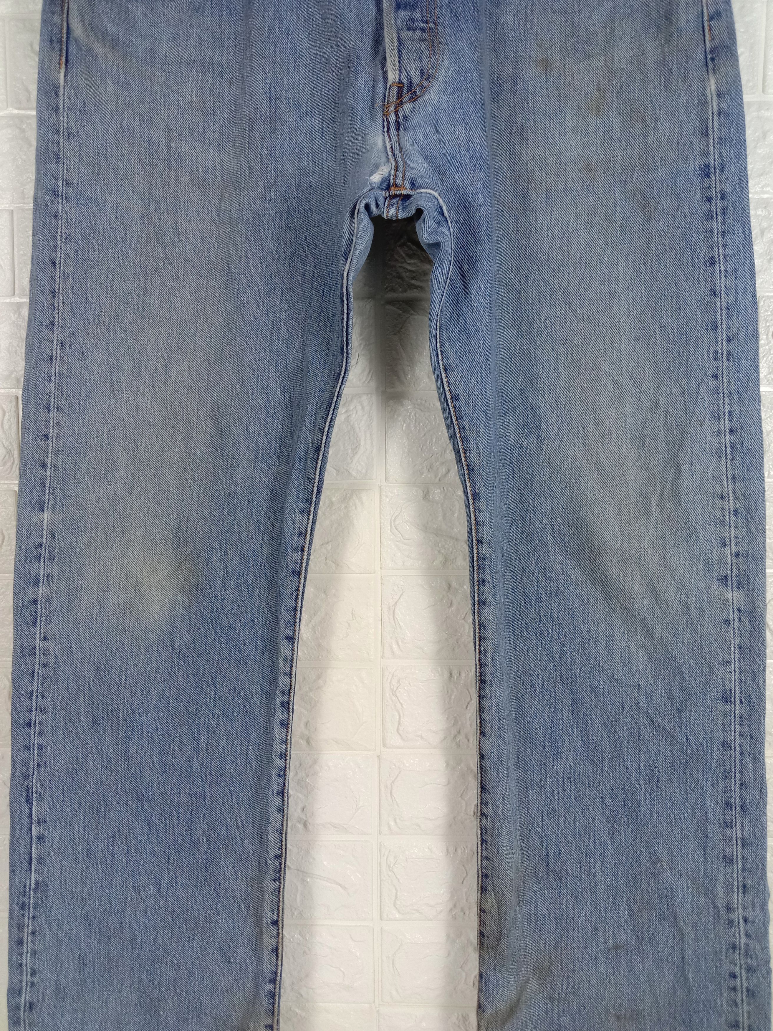 Levi's Vintage Levi's 501 Jeans Blue Wash Button Fly Denim Size US 38 / EU 54 - 3 Thumbnail