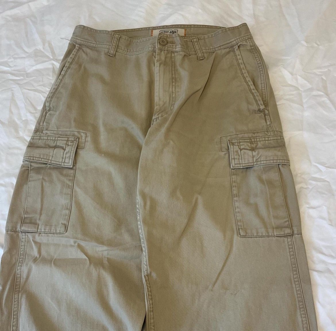 Vintage 34x32 Baggy Vintage Tan Cargo Pants Size US 34 / EU 50 - 3 Thumbnail