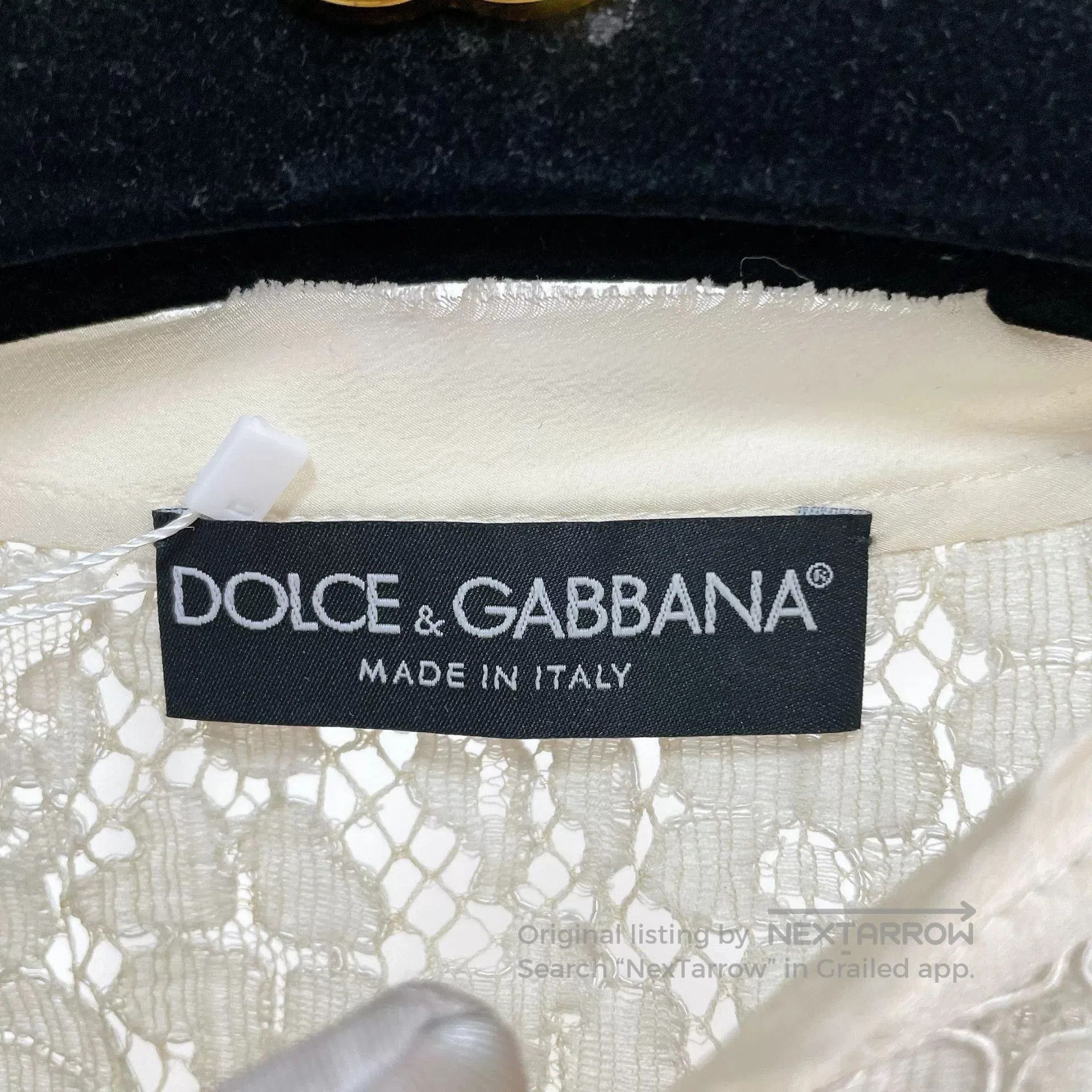 Dolce & Gabbana Dolce & Gabbana White Knit Top. Size S / US 4 / IT 40 - 7 Thumbnail