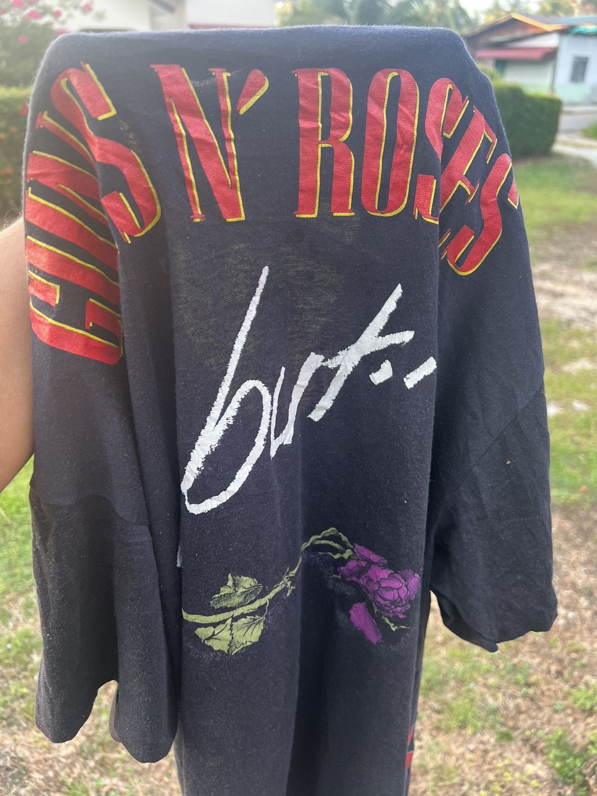 Band Tees Guns N Roses - Vintage 1989 Size US L / EU 52-54 / 3 - 9 Thumbnail