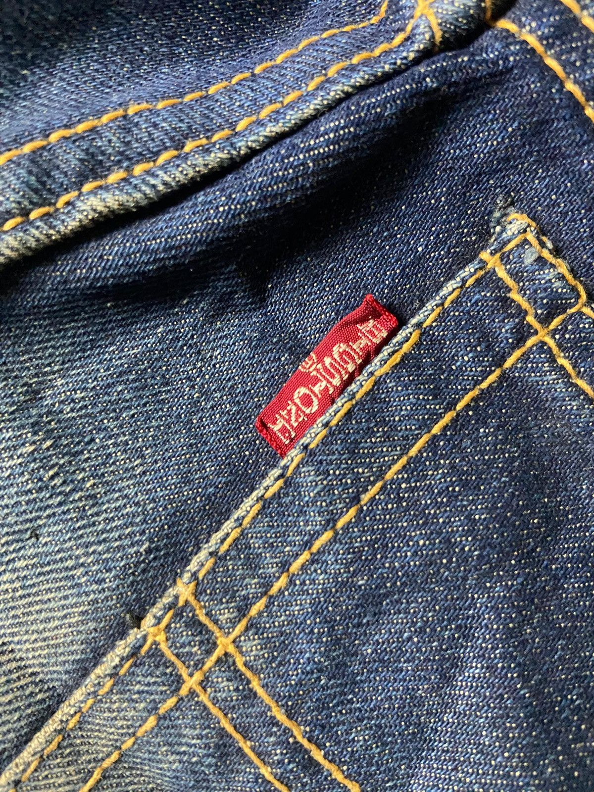 Japanese Brand Big Stone Brand Flared Denim Jeans (171) Size US 26 / EU 42 - 3 Thumbnail