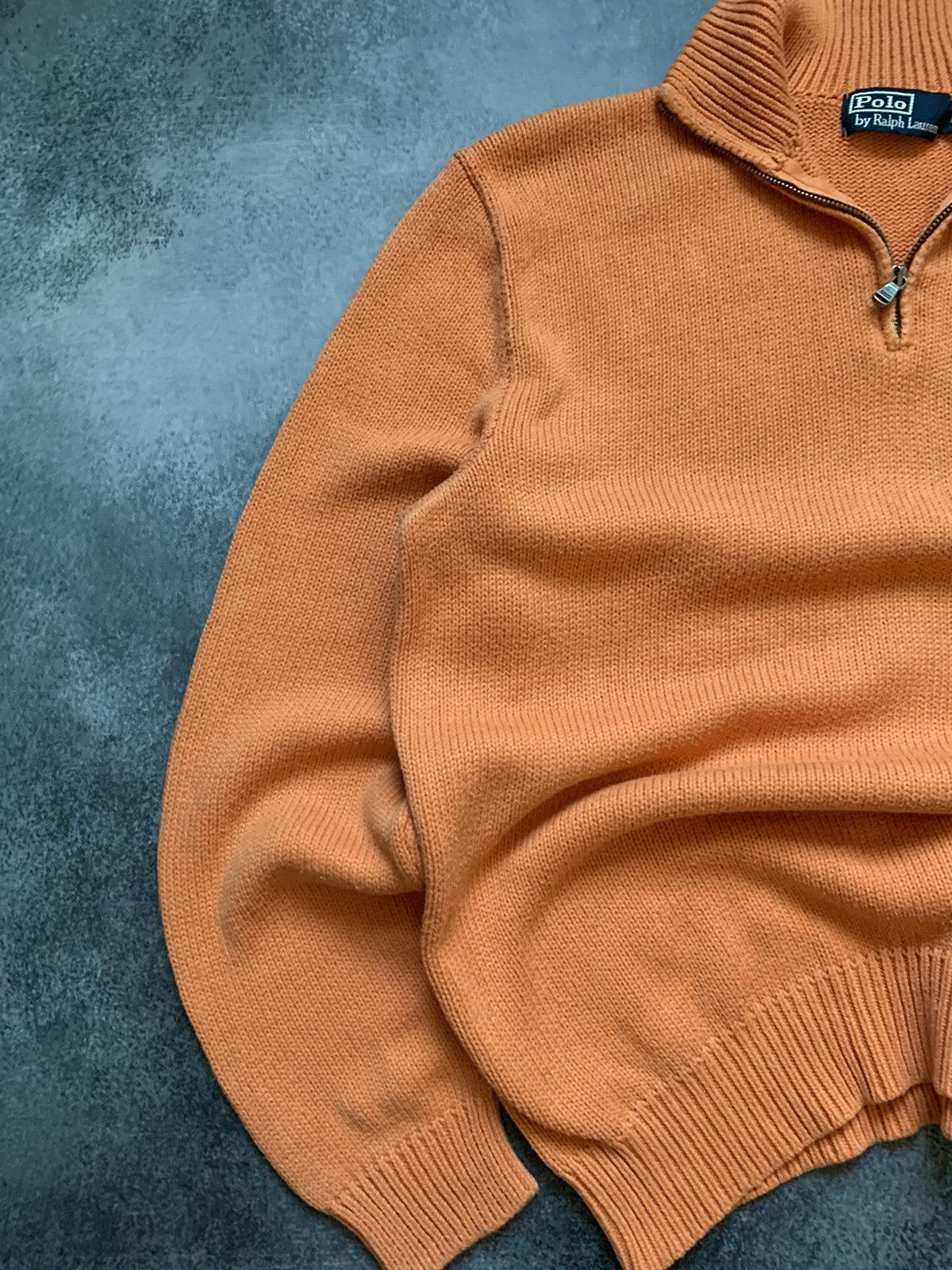 Polo Ralph Lauren × Vintage Vintage Polo Ralph Lauren Zip 1/4 Sweater Old Money Y2K Size US L / EU 52-54 / 3 - 2 Thumbnail
