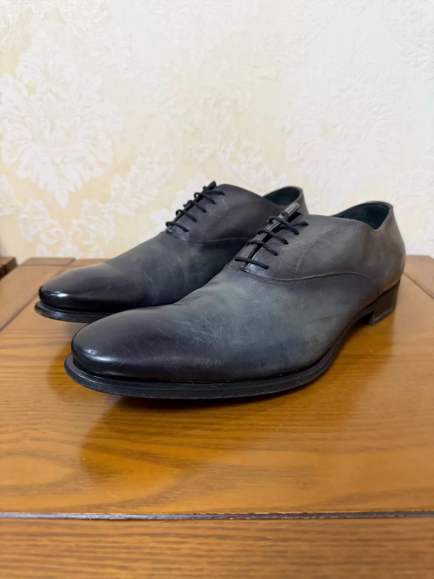 Saint Laurent Paris Saint Laurent Paris Formal Orange Leather Shoes 10 Men Size US 10 / EU 43 - 1 Thumbnail
