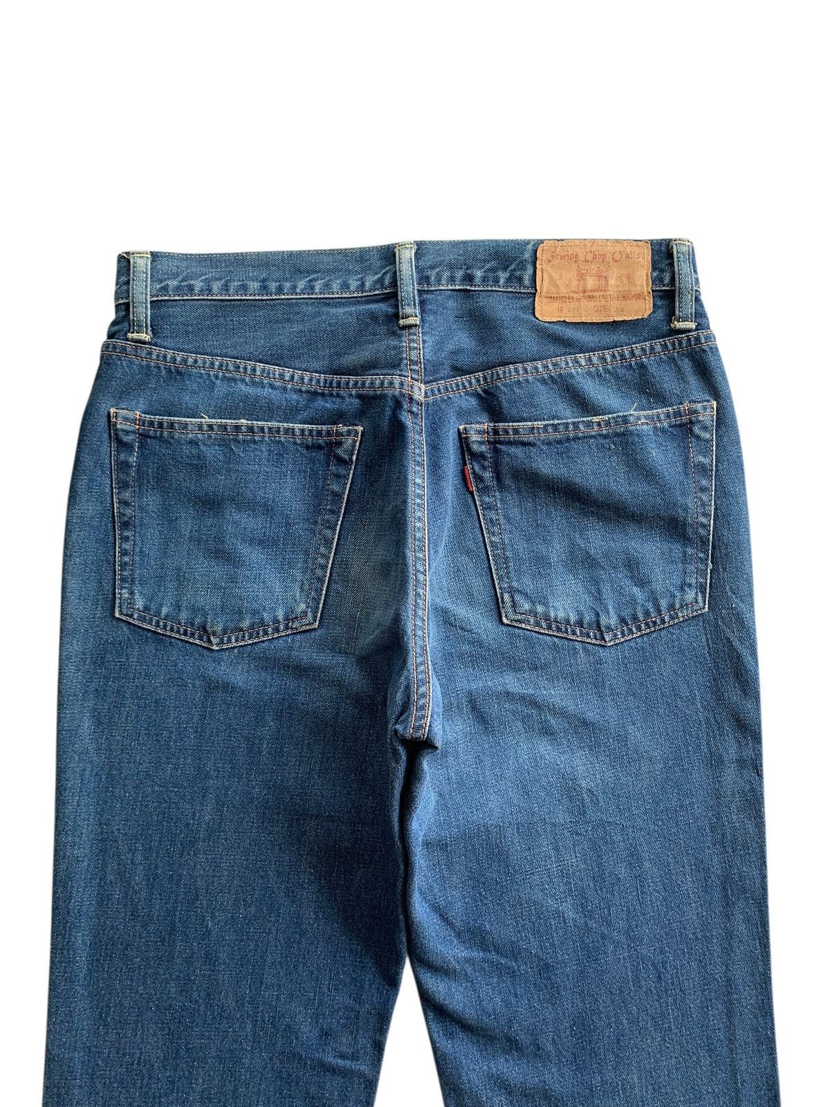 Kapital VINTAGE FLARE SEWING CHOP LOT 511BD JAPANESE RAW DENIM Size US 30 / EU 46 - 7 Thumbnail