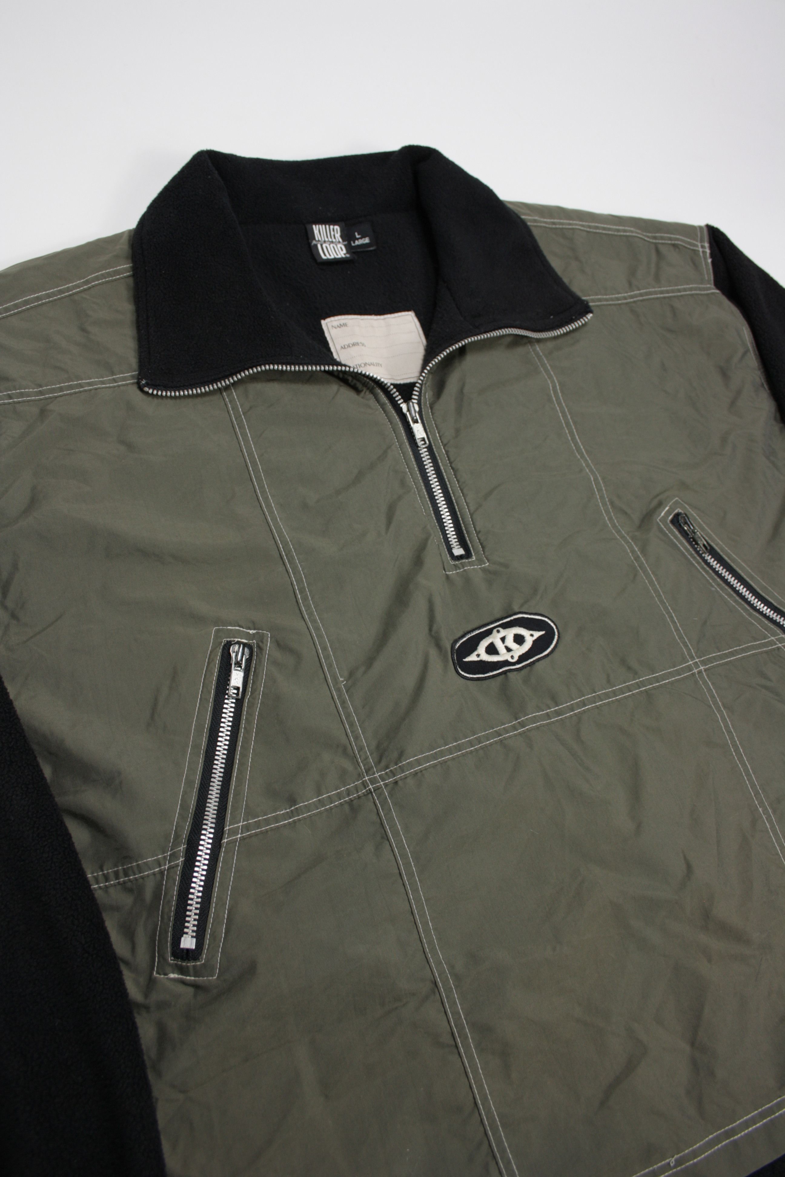 Japanese Brand × Vintage Killer Loop Y2K Vintage Fleece & Nylon Anorak Jacket Size US L / EU 52-54 / 3 - 2 Thumbnail