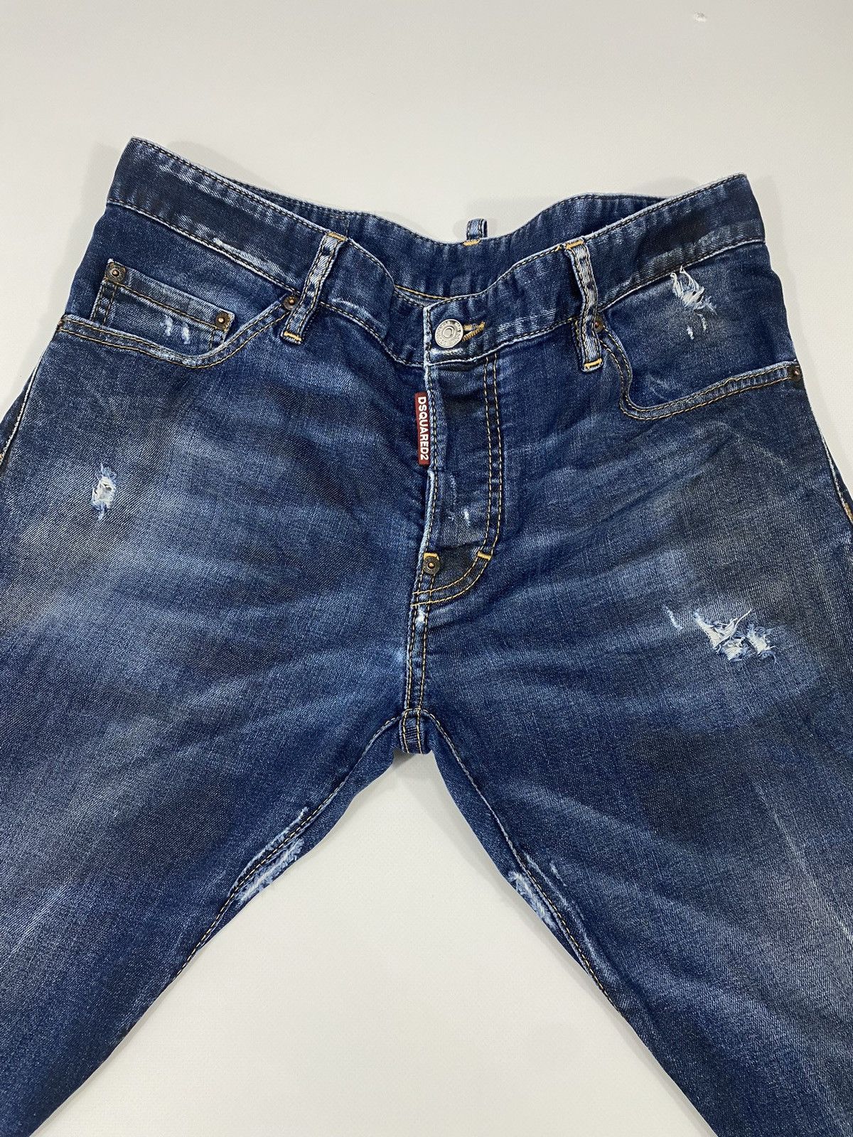 Dsquared2 Dsquared D2 Sexy Twist Jeans Distressed 3D Ripped Pants Size US 32 / EU 48 - 7 Thumbnail