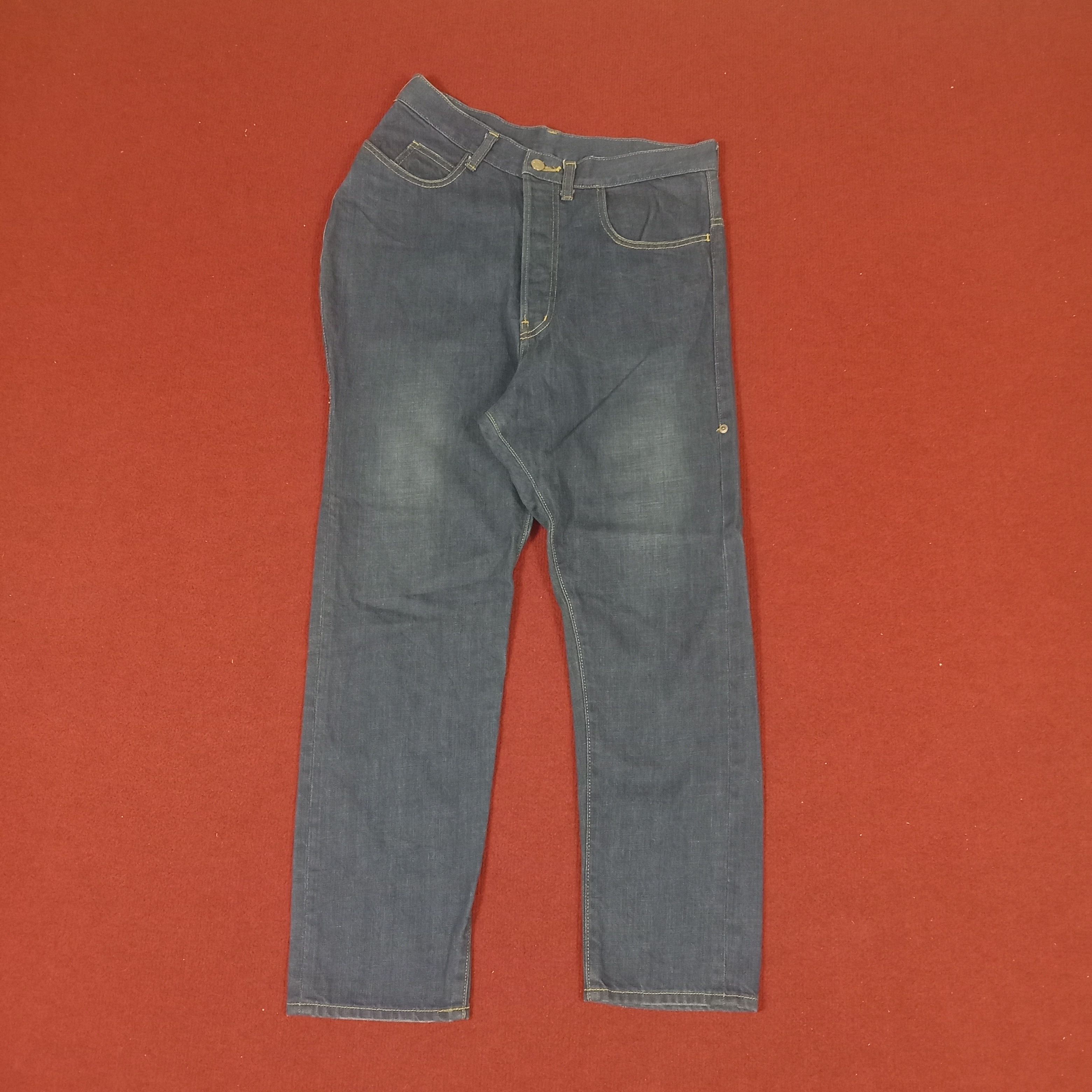Designer × Frapbois × Issey Miyake Frapbois Issey Miyake Japanese Designer Rare Design Jeans Size US 30 / EU 46 - 1 Thumbnail