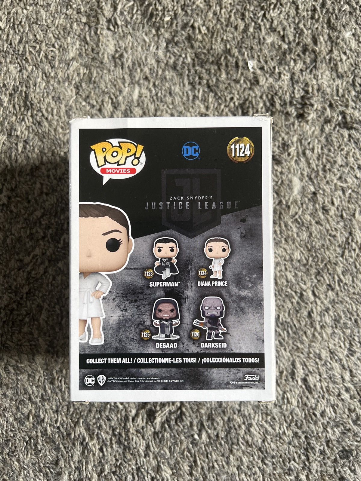 DC Comics Funko Pop! Diana Prince Vinyl Figure Size ONE SIZE - 2 Thumbnail