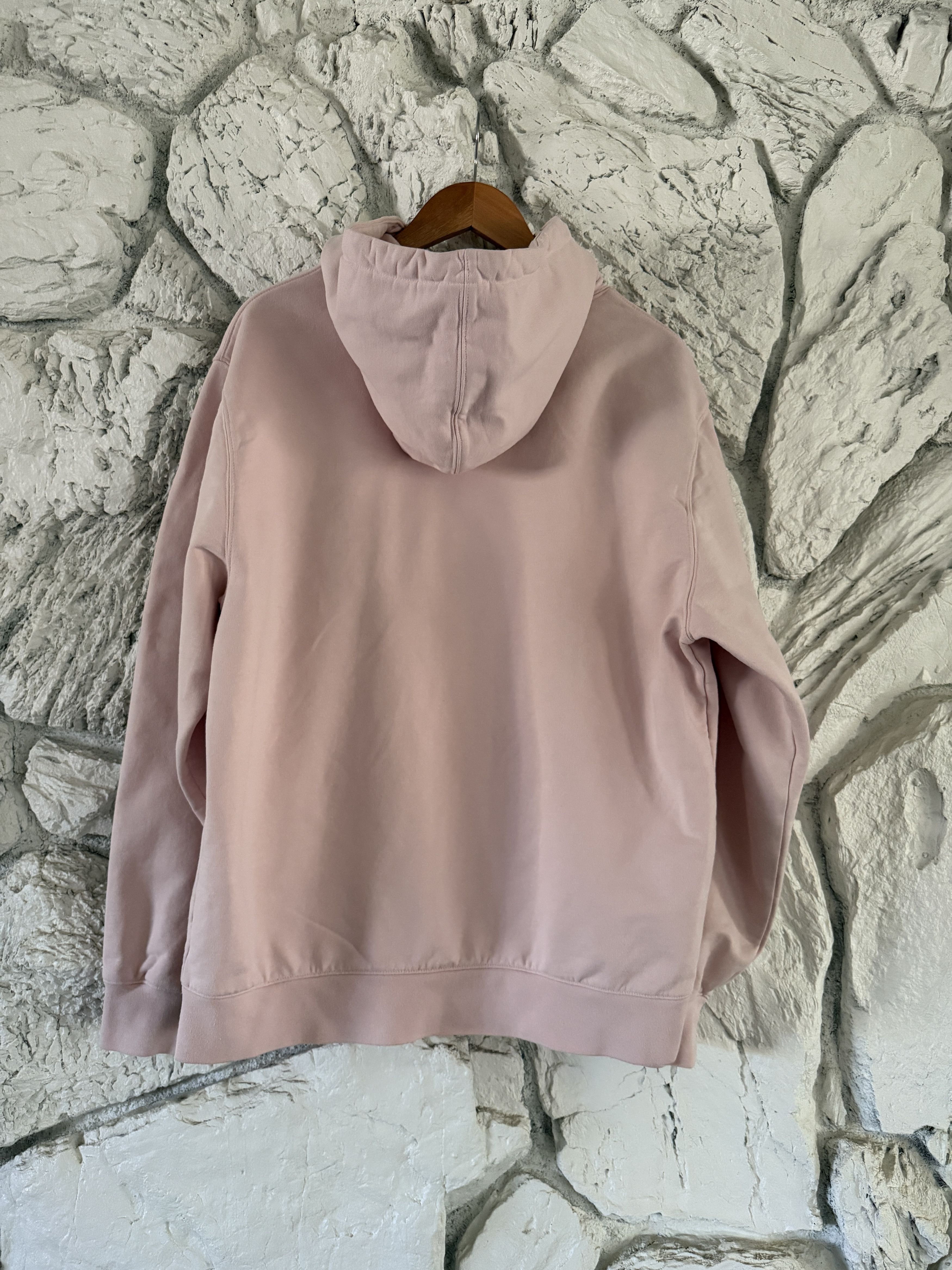 Lacoste × Supreme Supreme x Lacoste Hooded Sweatshirt Pink SS18 Size Large Size US L / EU 52-54 / 3 - 3 Thumbnail