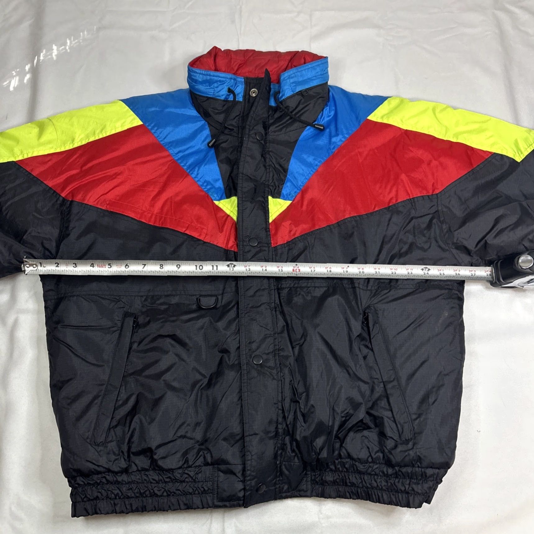 Vintage VINTAGE Black Campus Rugged Country Winter Jacket Puffer Ski Snow Large Red Blue Mens Size US L / EU 52-54 / 3 - 4 Thumbnail