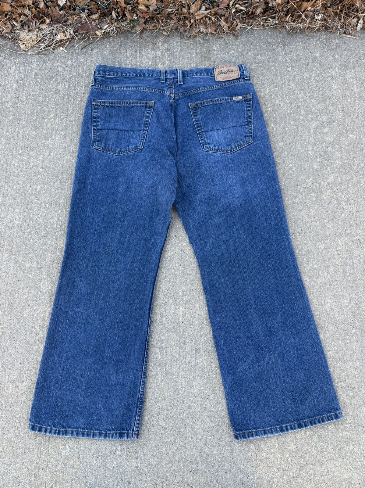Levi's Vintage 00‘s Levi’s Signature Baggy Wash Jeans Size US 38 / EU 54 - 8 Thumbnail