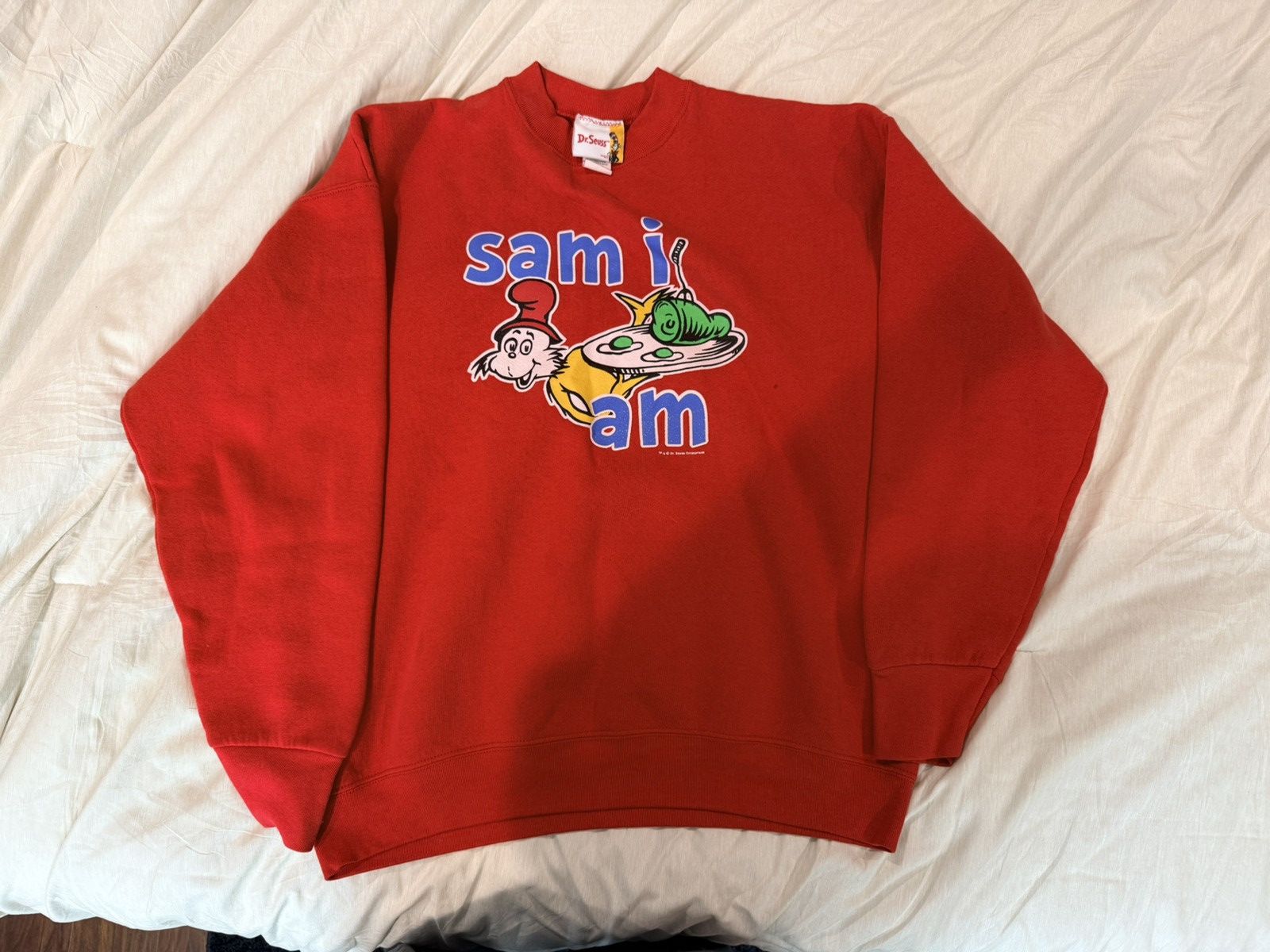Other Dr. Seuss Vintage Sam I Am Green Eggs and Ham Printed Top Size US XL / EU 56 / 4 - 1 Thumbnail