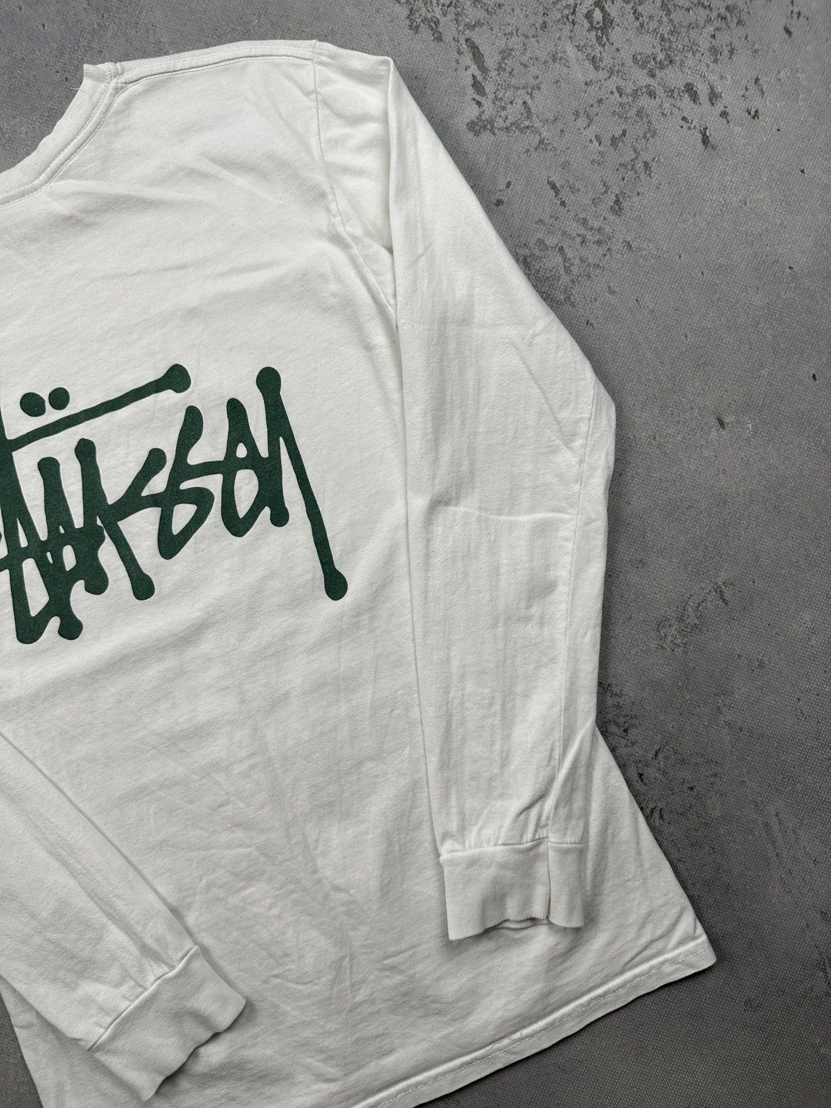 Stussy Stussy Big Logo Long Sleeve T-Shirt Streetwear Skate Y2K Size US S / EU 44-46 / 1 - 8 Thumbnail