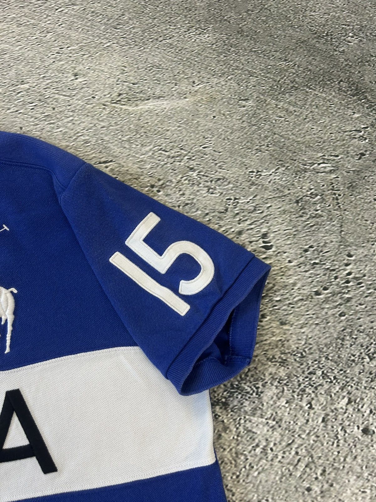 Ralph Lauren Chief Keef Polo Ralph Lauren Italia vintage blue polo shirt Size US L / EU 52-54 / 3 - 5 Thumbnail
