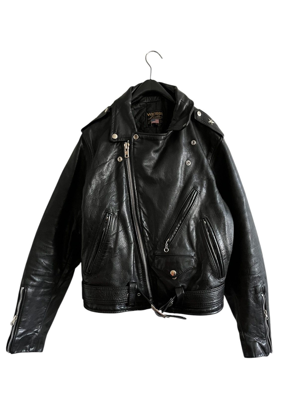 Vintage Vanson Leather Jacket | Grailed