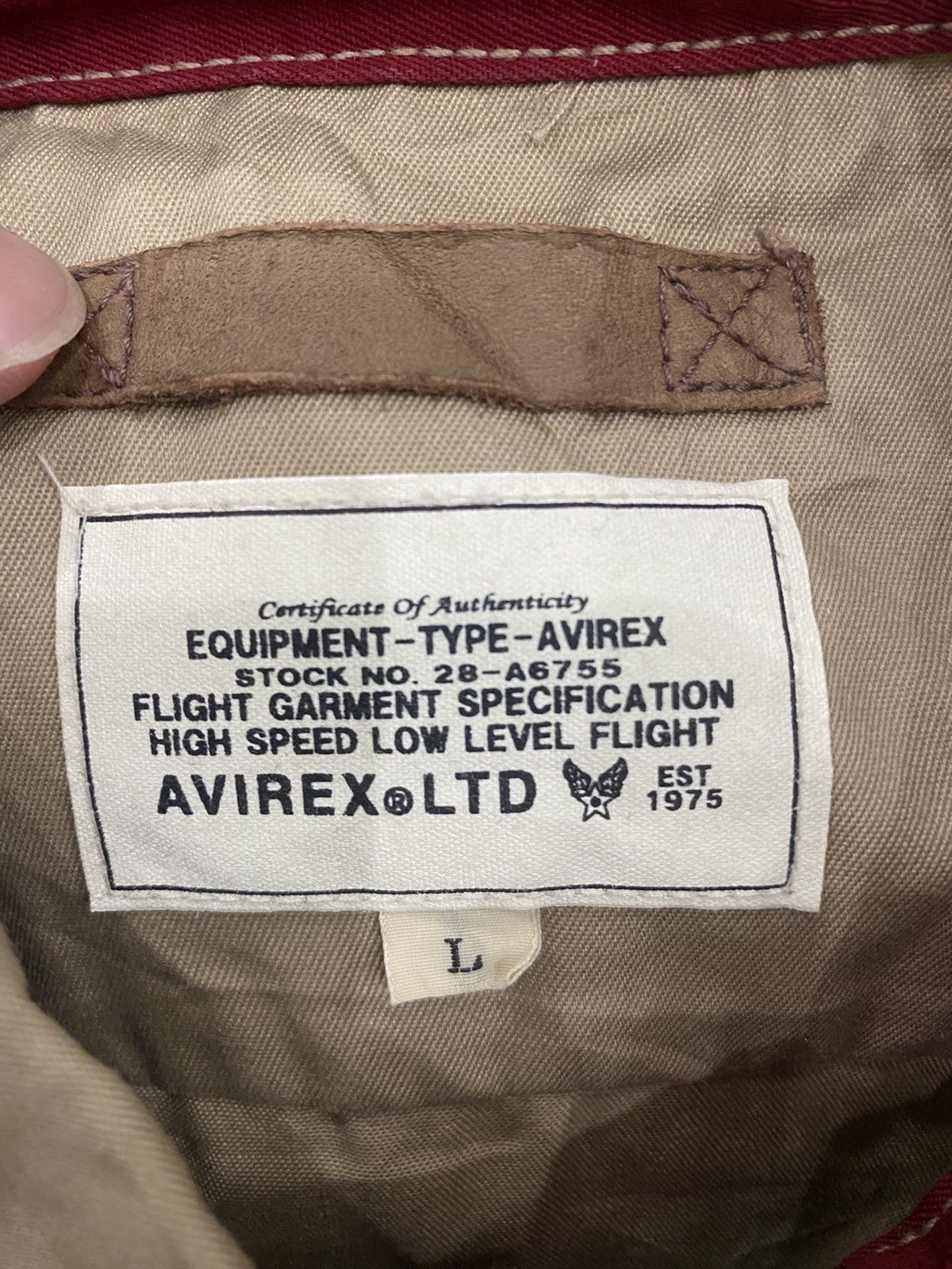Avirex Avirex USMC Marine Torpedo Bombing Squadron Size US M / EU 48-50 / 2 - 7 Thumbnail