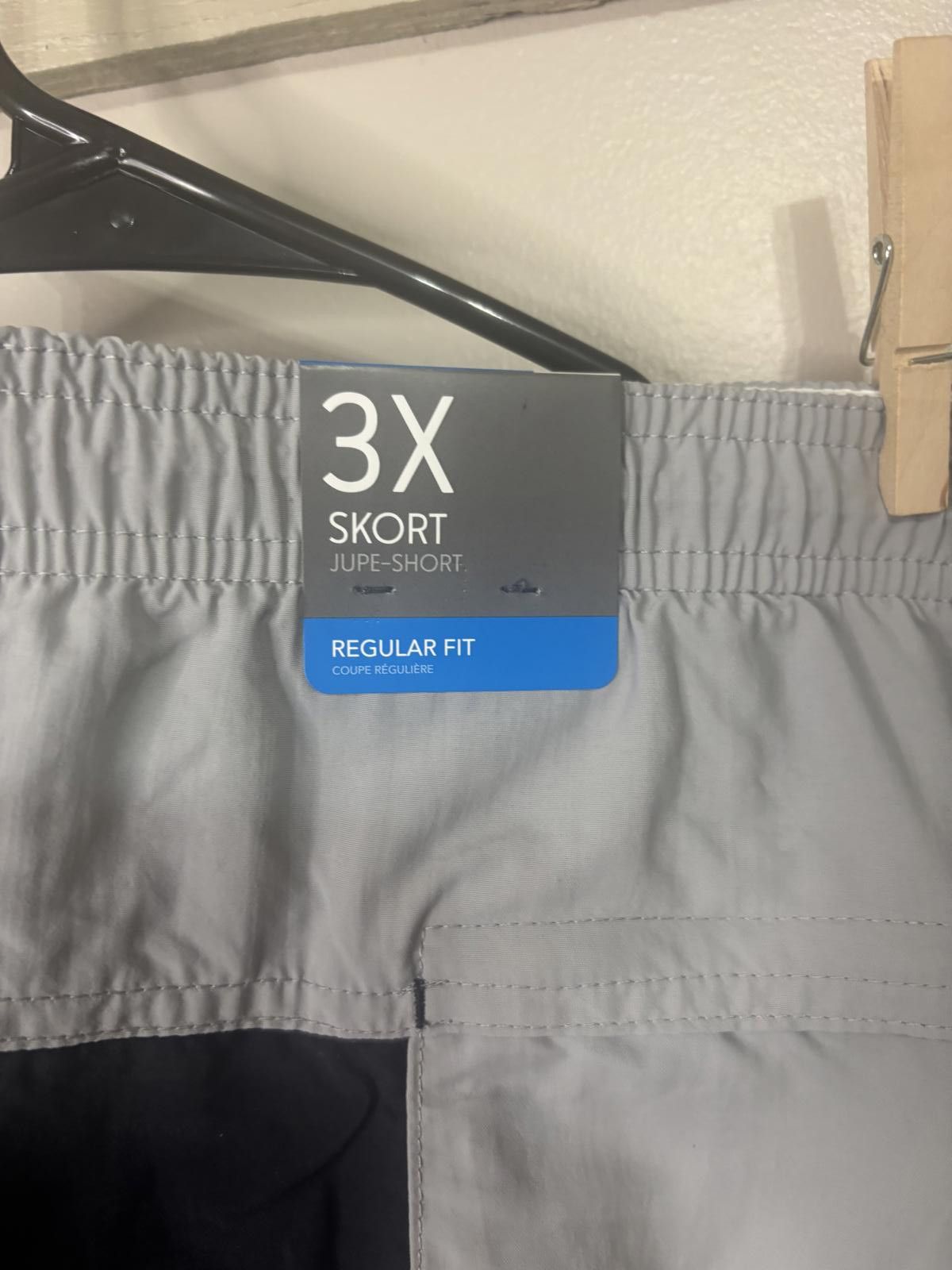 Columbia Columbia 3X Swim Skort - Black & Gray, New with Tags Size ONE SIZE - 2 Thumbnail