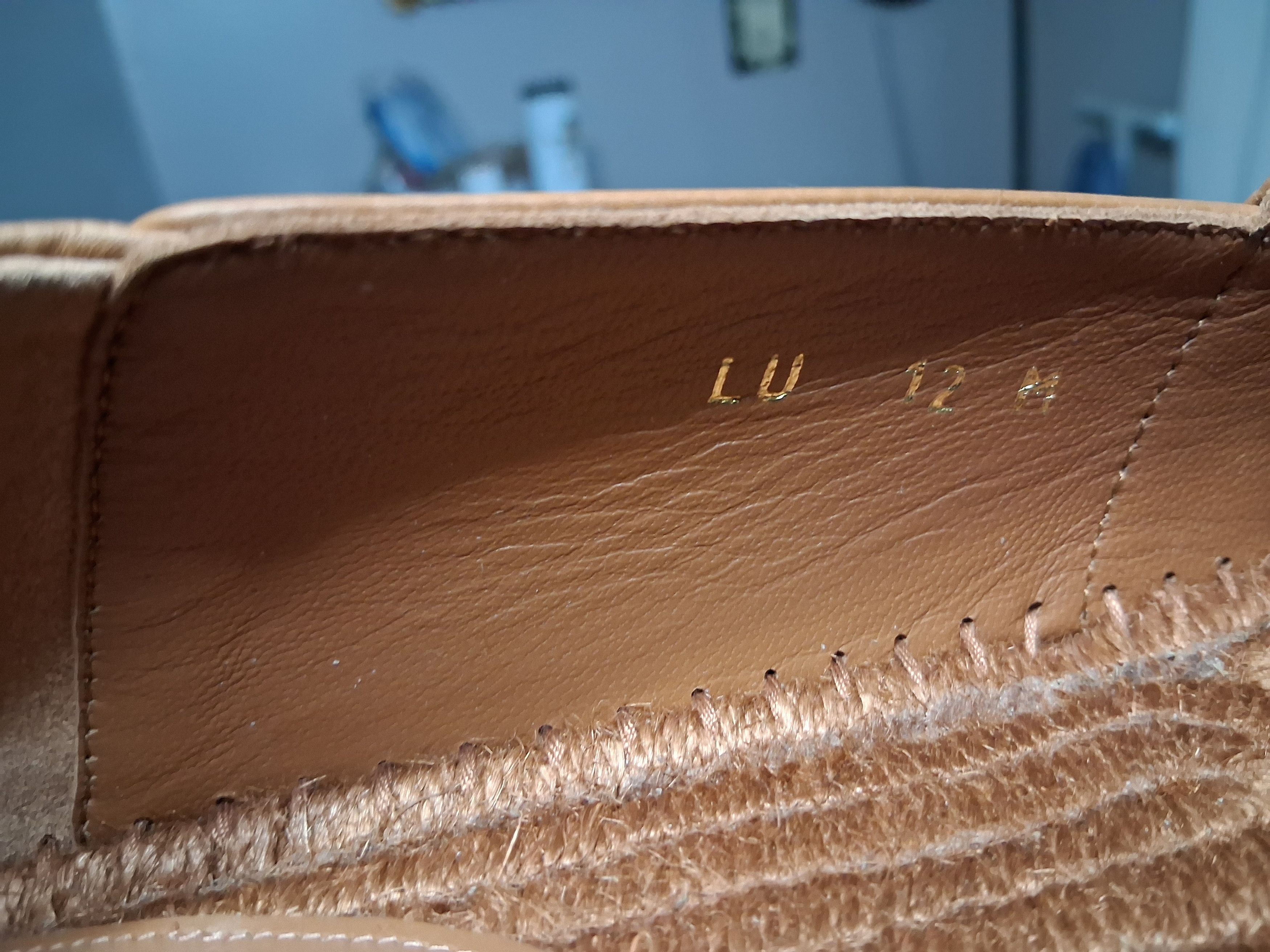Salvatore Ferragamo Salvatore Ferragamo "Gus" Leather Espadrilles ♥️ – FULL SET Size US 12 / EU 45 - 7 Thumbnail