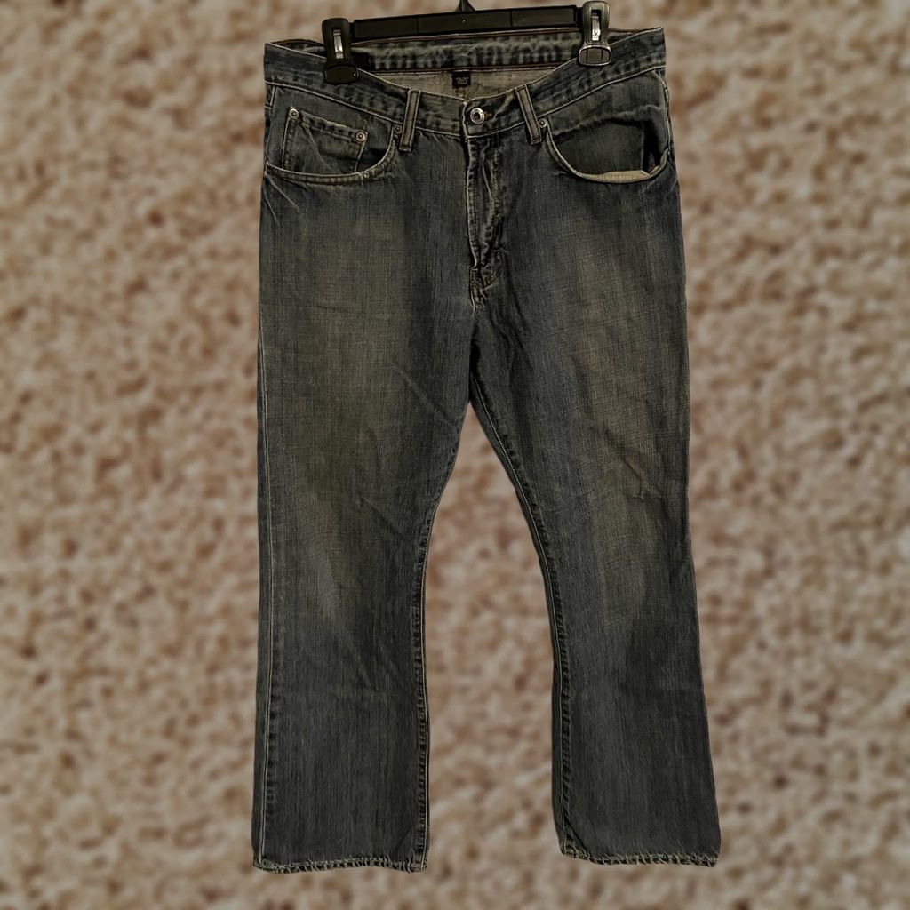 Banana Republic VINTAGE Banana Republic Jeans Bootcut Denim 32x32 Men's Blue Cotton Relaxed 2000s 2006 - Mens Size US 32 / EU 48 - 1 Thumbnail