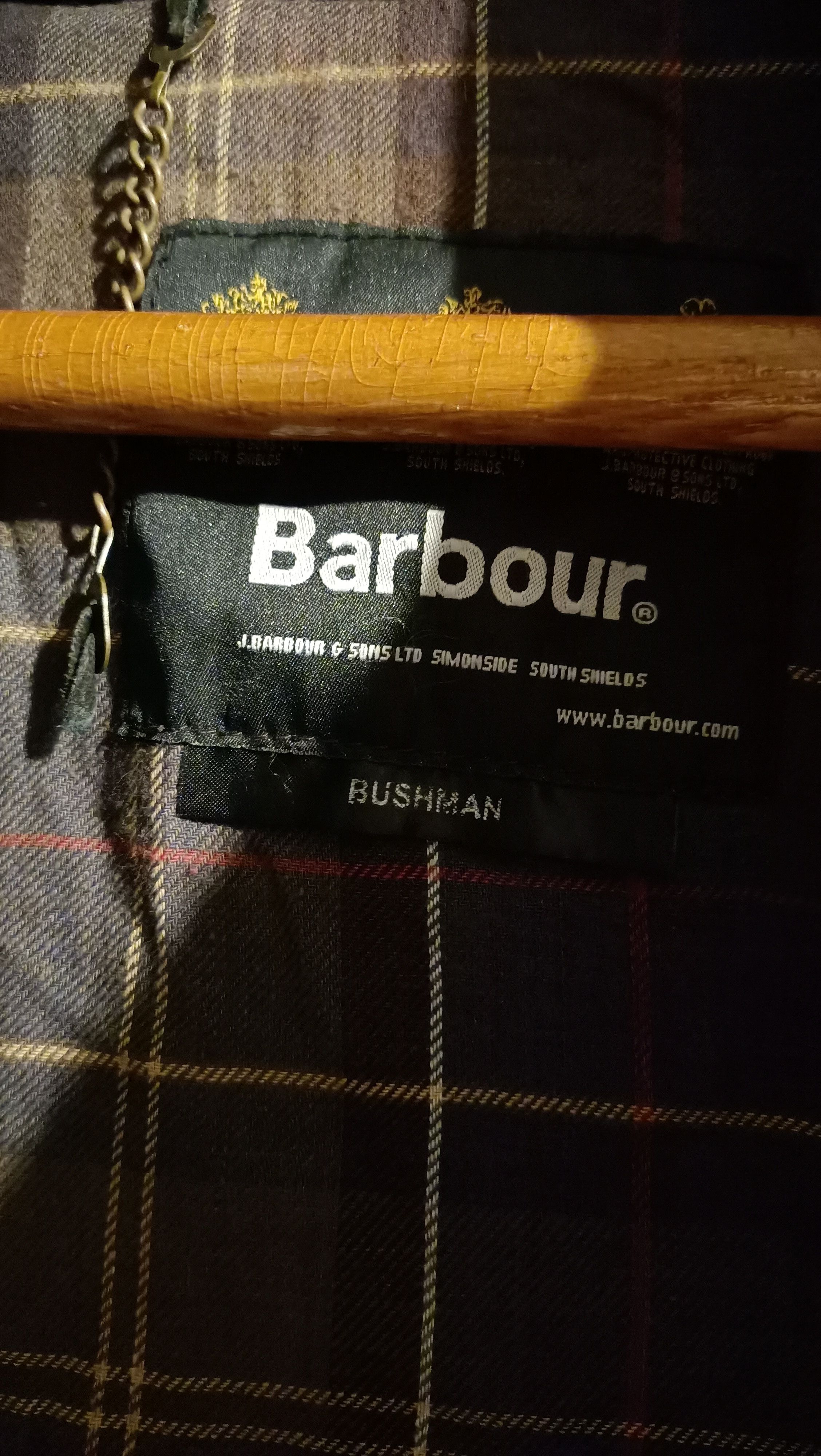 Barbour Vintage Leather Barbour Bushman jacket Size US L / EU 52-54 / 3 - 8 Thumbnail