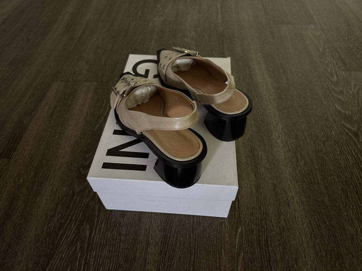 Ganni Ganni Tan Feminine Buckle Slingback Heel Size US 8 / IT 38 - 4 Thumbnail