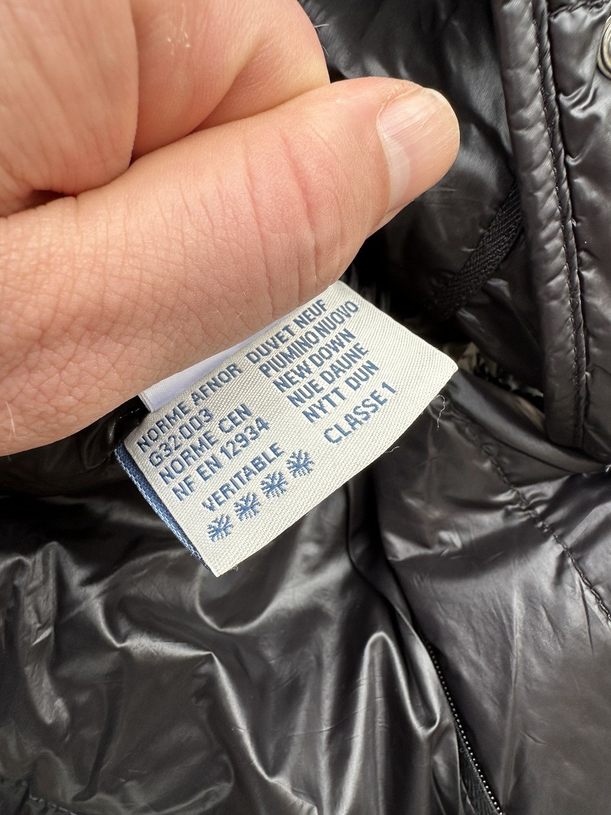 Moncler Moncler Black Nylon Jacket 1 size Size US S / EU 44-46 / 1 - 12 Thumbnail
